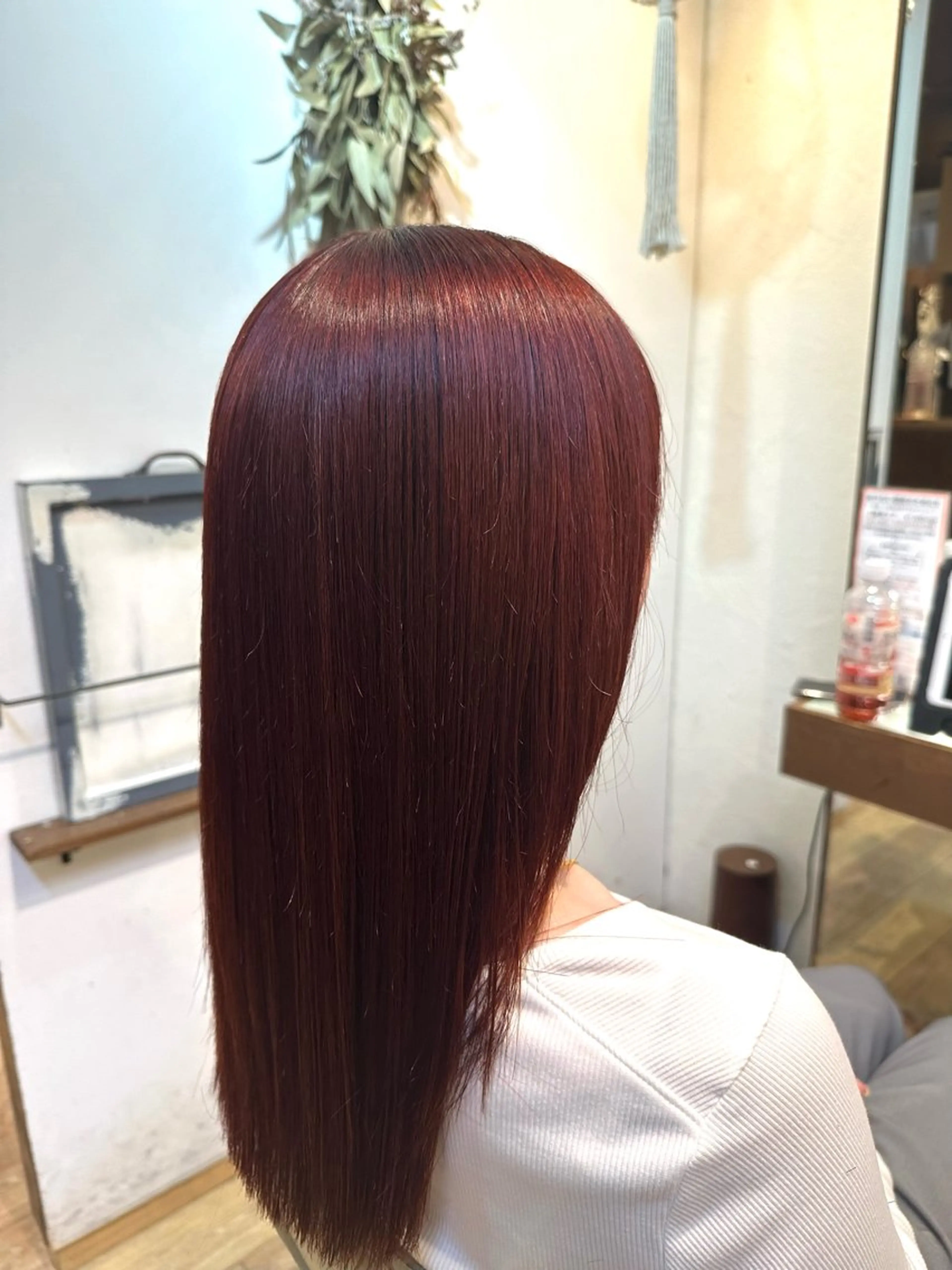 セミロング カラー ステージレコ江坂店所属・カツヤマ モエのヘアスタイル