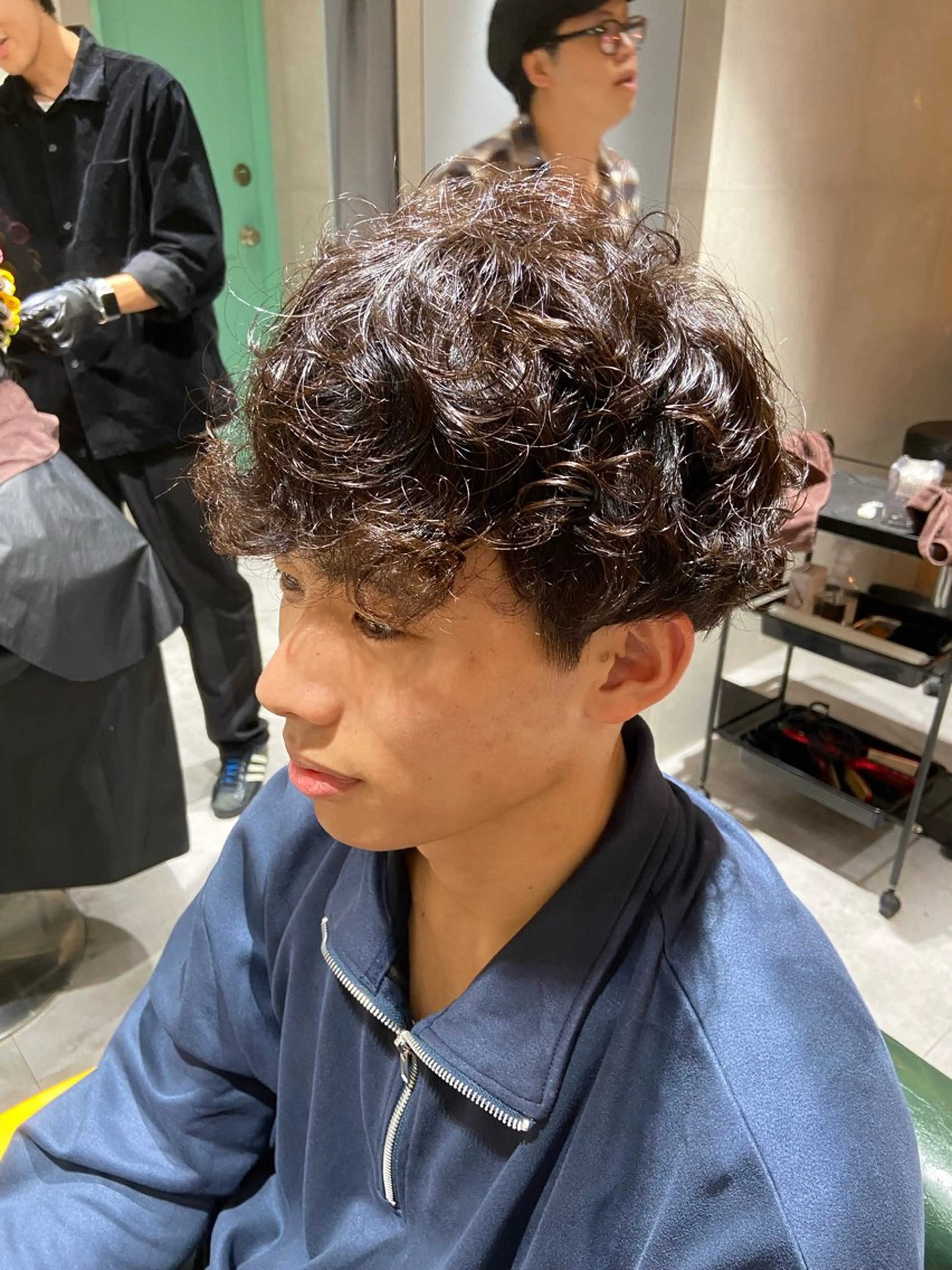 パーマ メンズ 髪質改善資格保持者/ ナツミのヘアスタイル