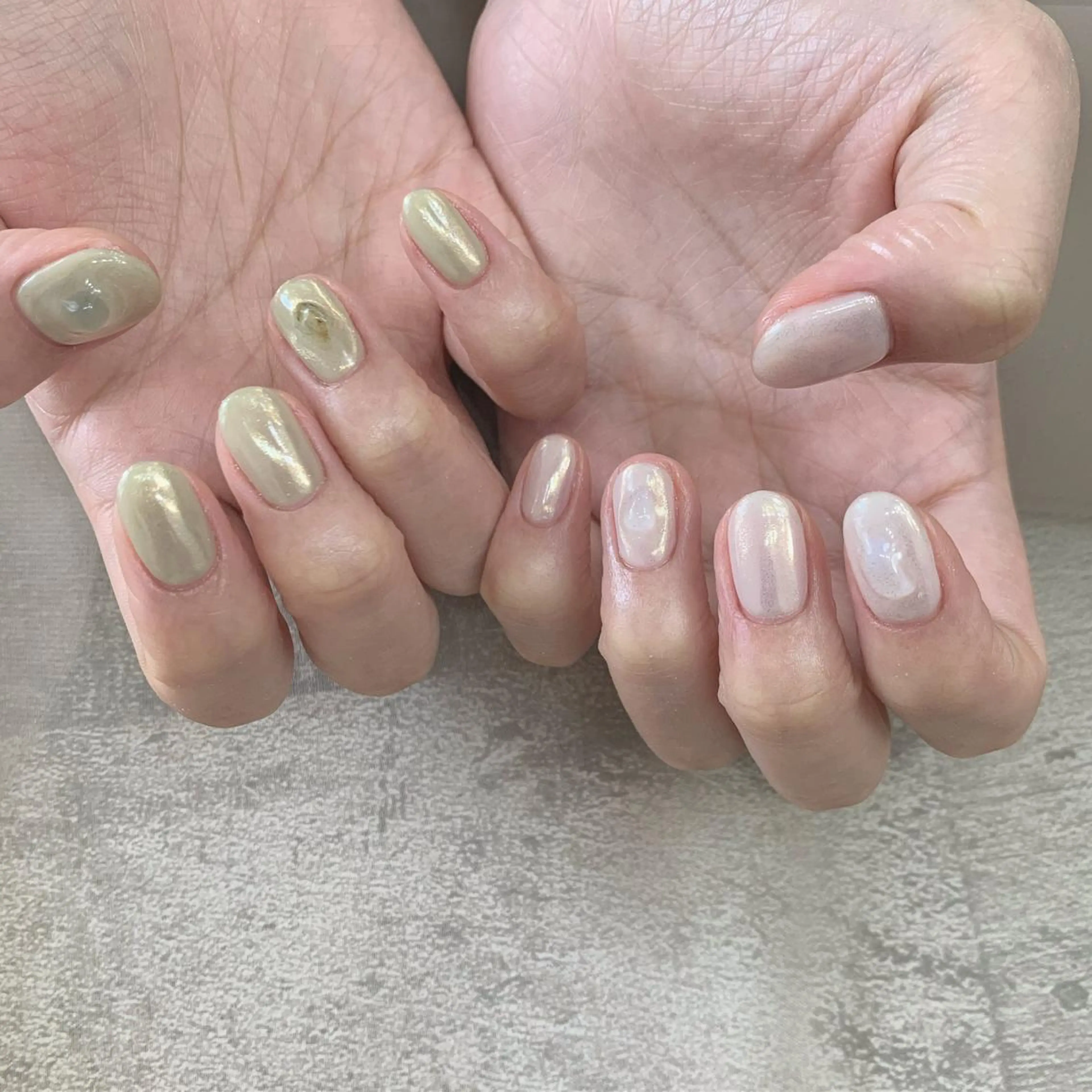 ネイル ハンドネイル nailsalon makoto所属・新宿ニュアンスネイル makotoのネイルデザイン