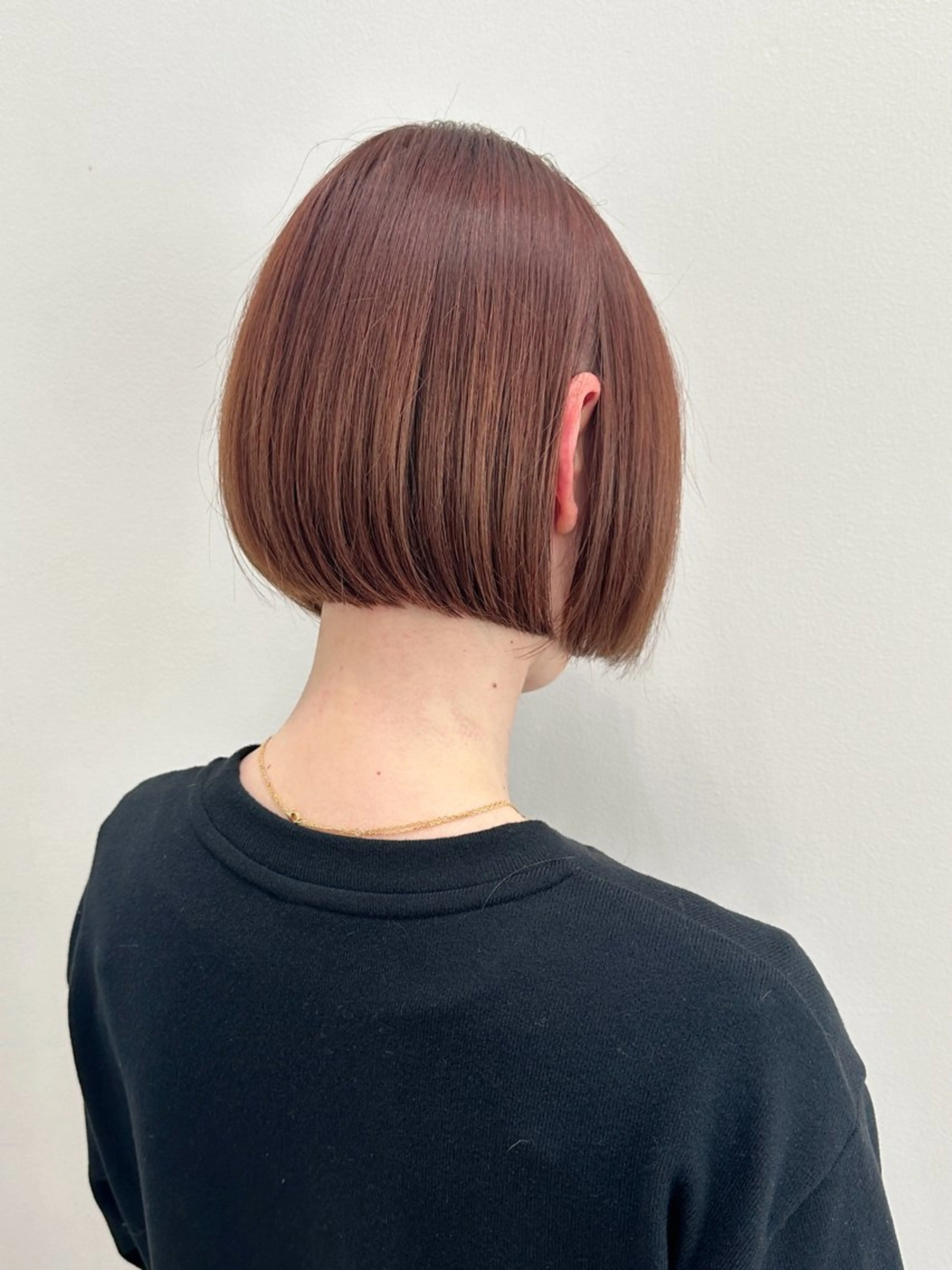 ショート カラー ボブ 黒阪 なみのヘアスタイル