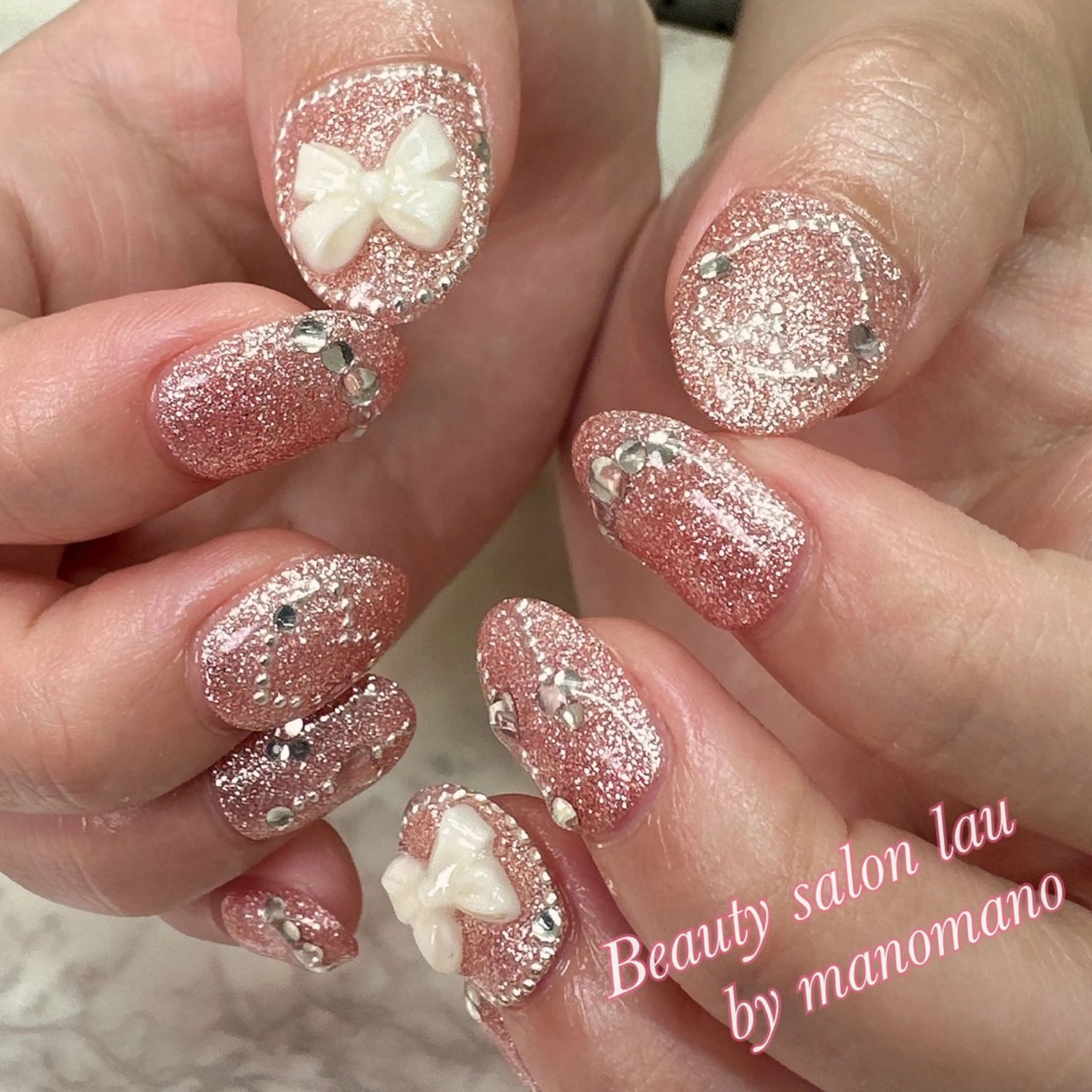 ネイル ハンドネイル ラウバイマノマノ なかざとのネイルデザイン
