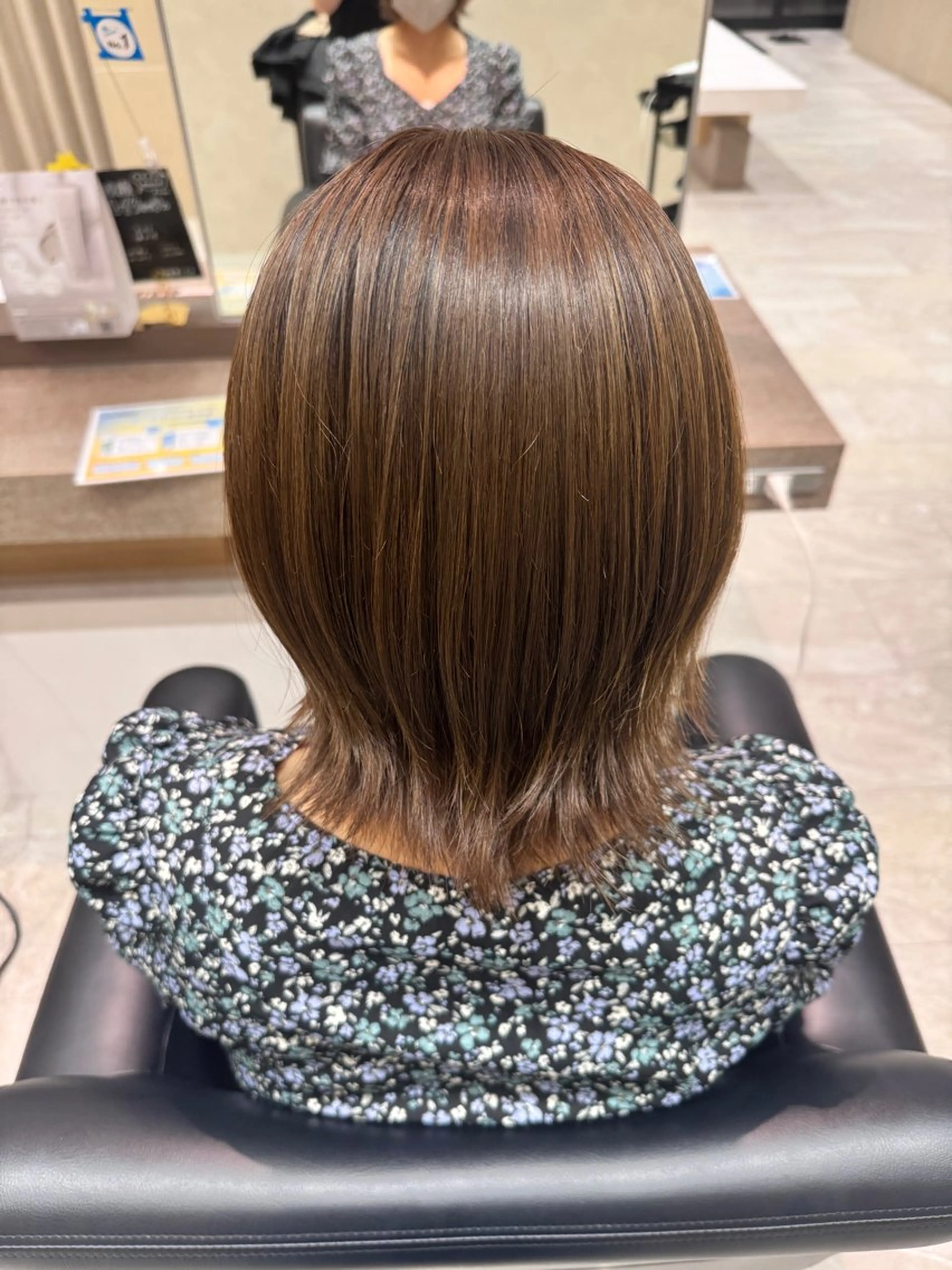 ショート カラー ブラウンカラー キャラメルブラウン ヘアカラー トリートメント sakura❀/板橋 モデル募集中🪄︎︎のヘアスタイル