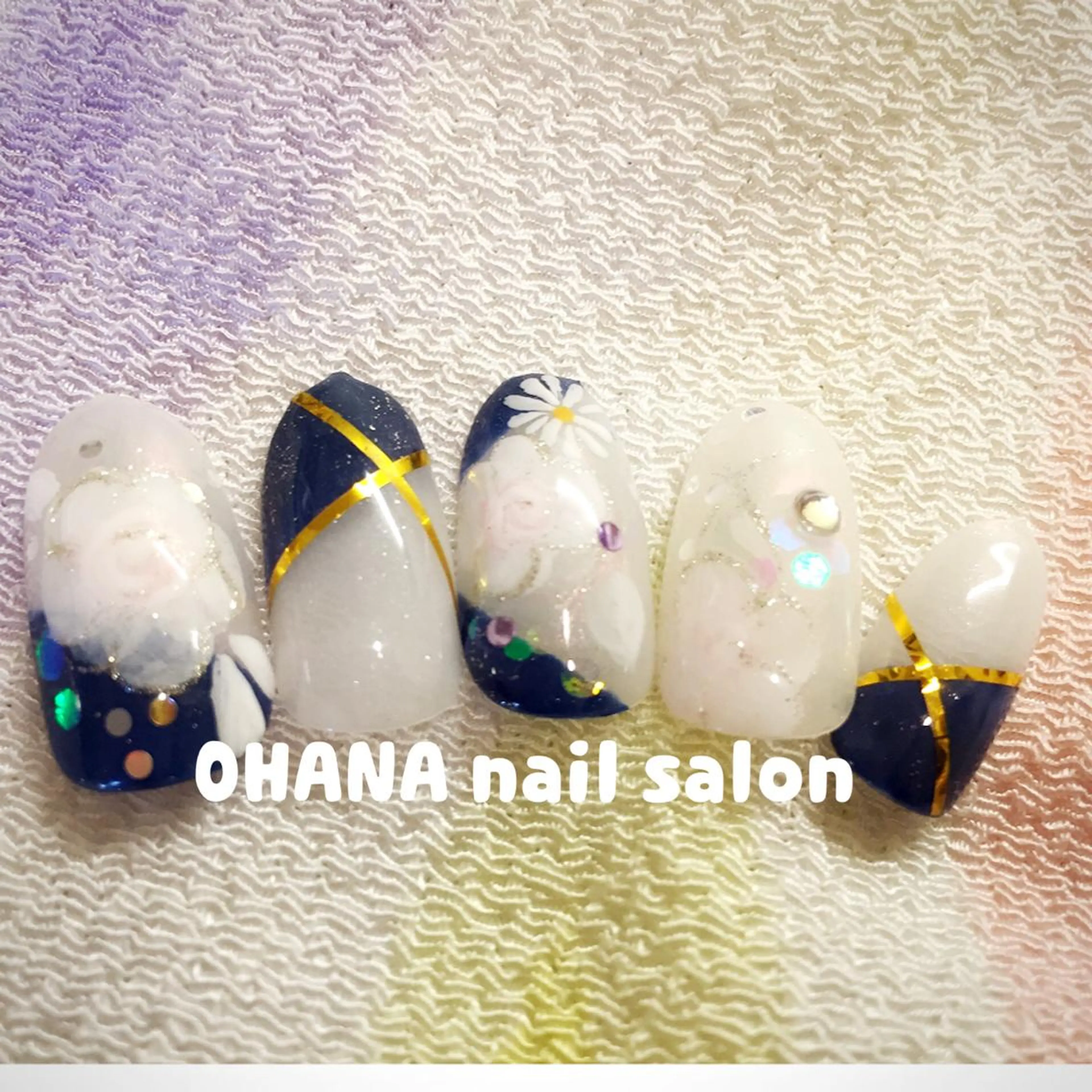 ネイル 成人式 ネイルチップ 那覇🏝️台湾人 ネイリストSHIUのネイルデザイン