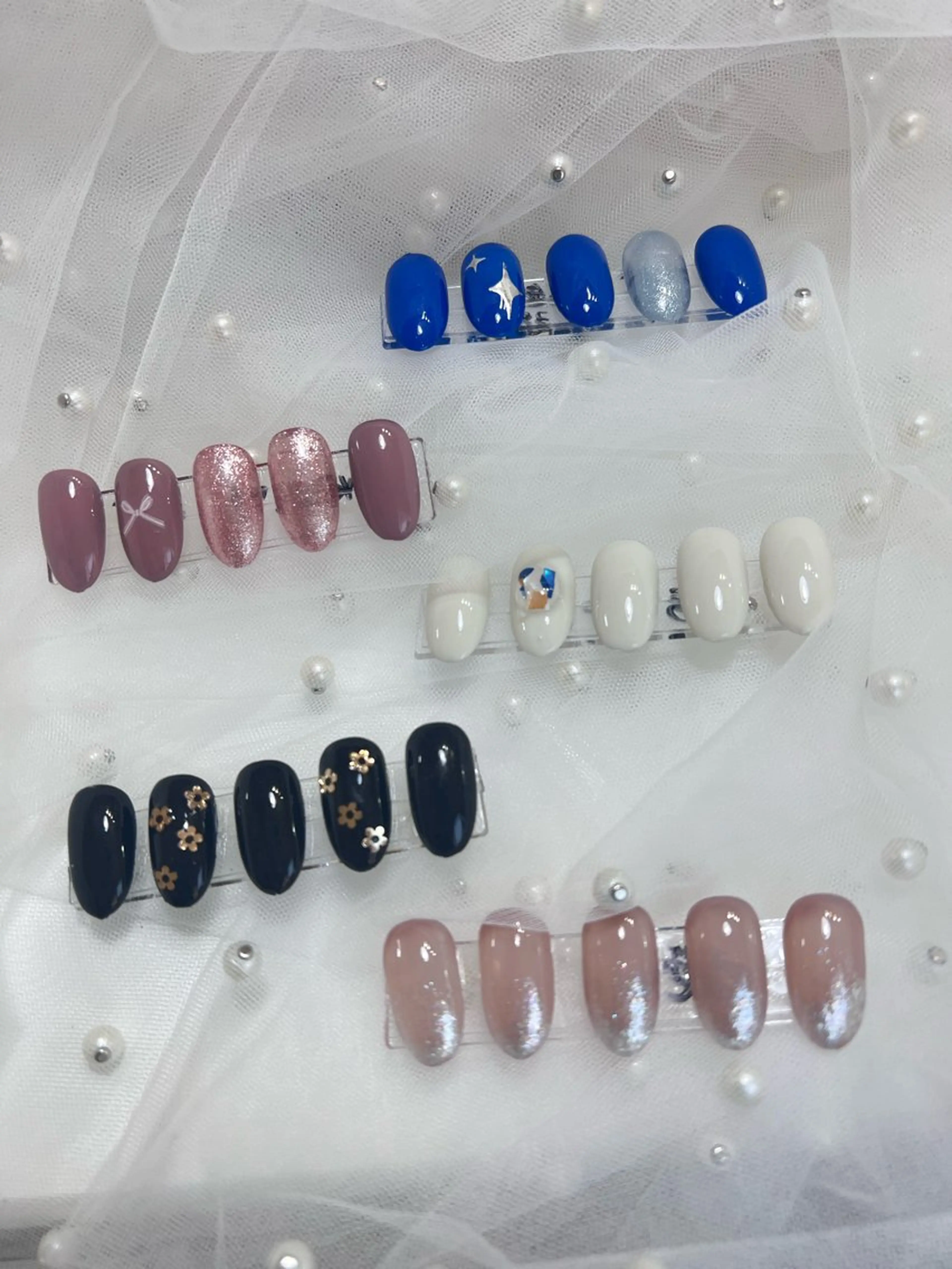 人気No.1💅シンプルデザイン(美フォルム補強、ドライケア込み)の写真