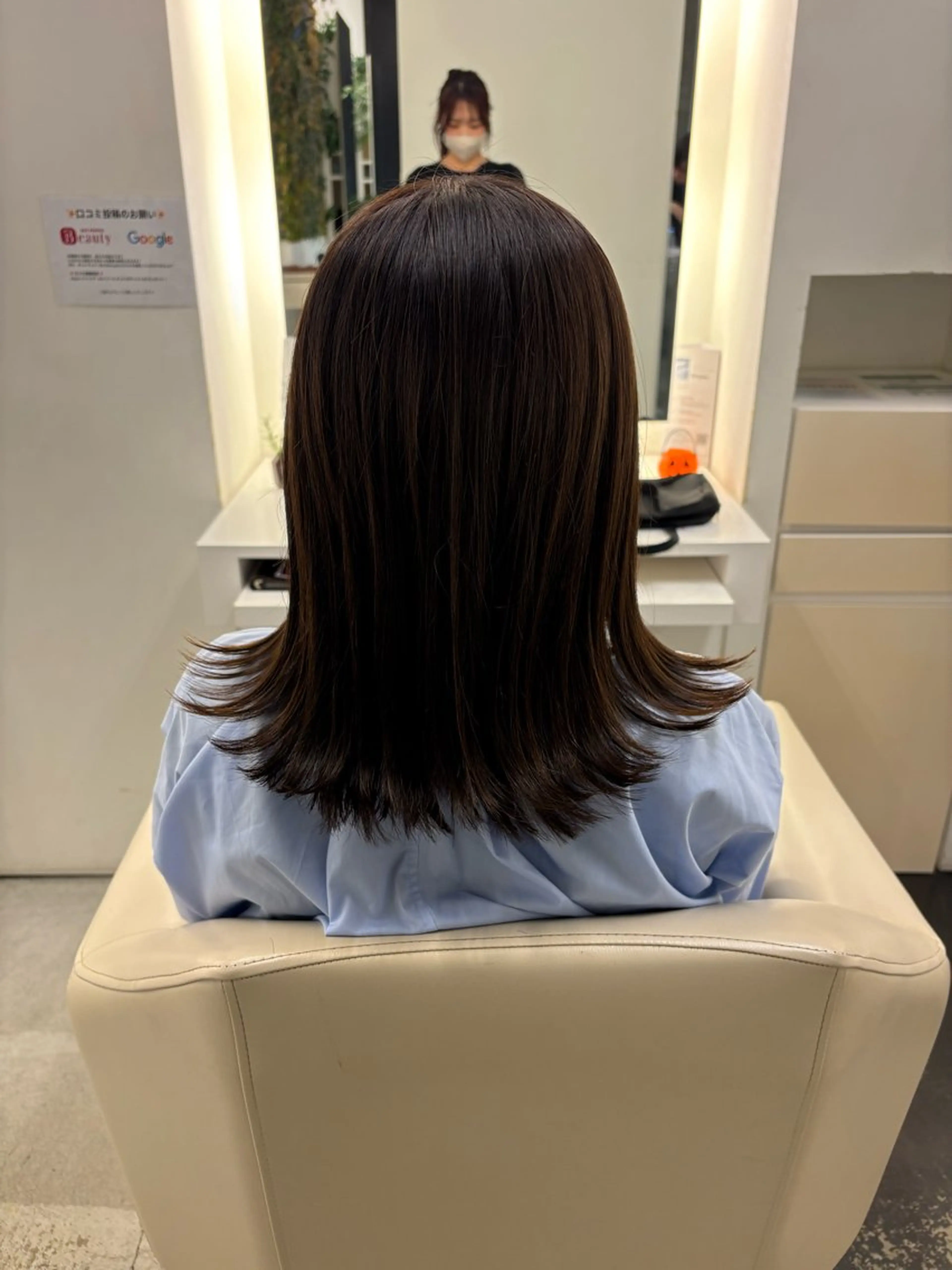 ミディアム カラー カット ヘアカラー 田村 匡世のヘアスタイル