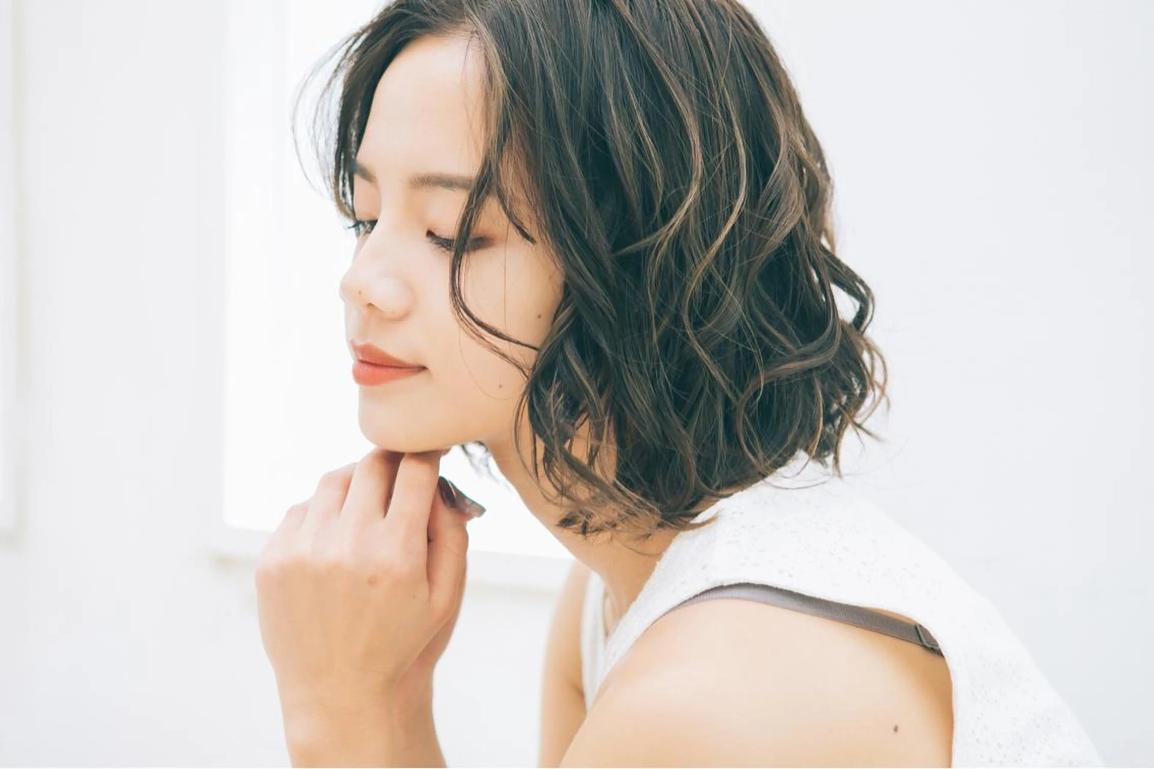 ショート カラー パーマ ヘアアレンジ 【全席個室サロン】 NUMBER 天王寺のヘアスタイル