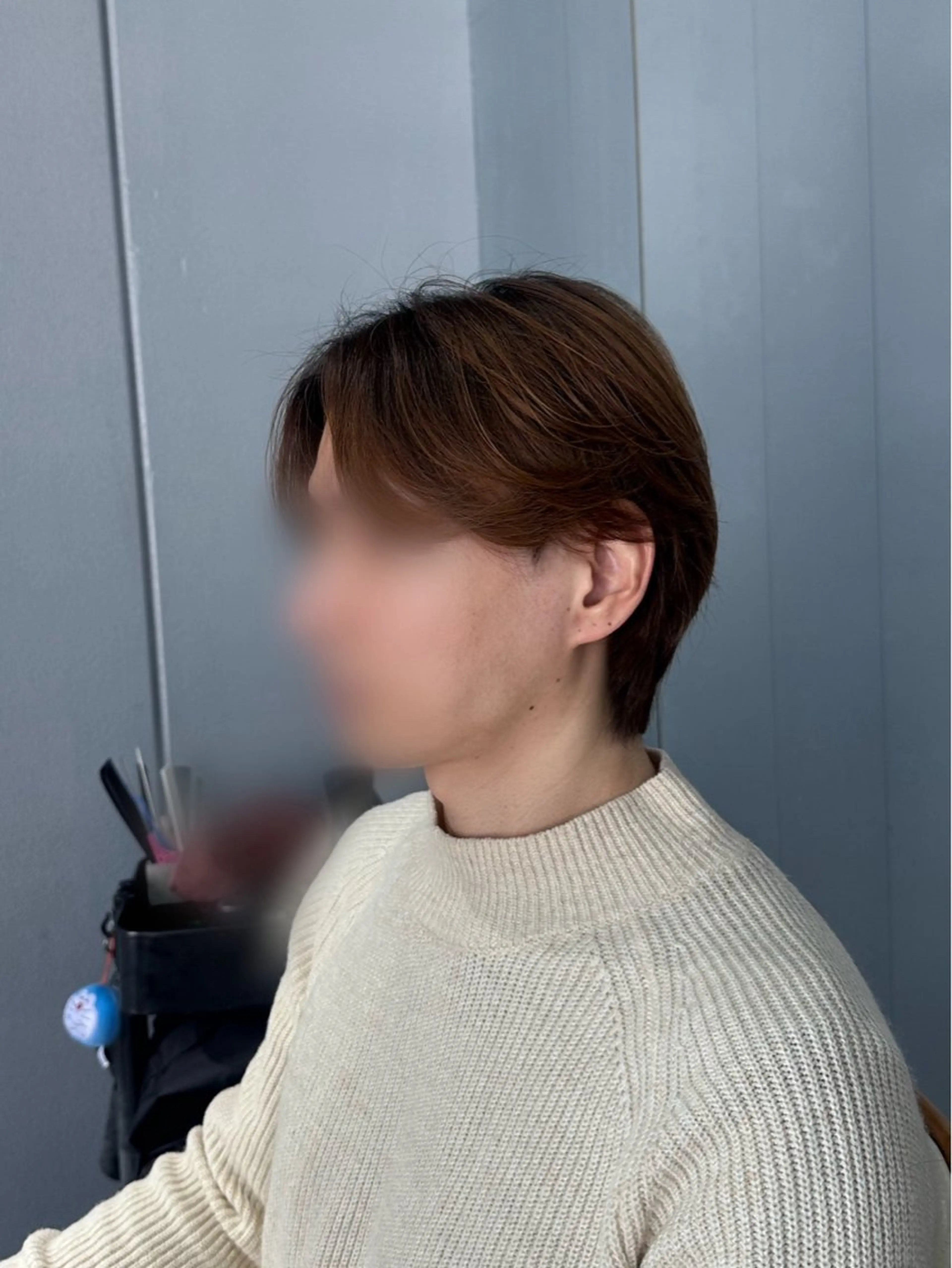 メンズ ダウンパーマ メンズ韓国風 メンズパーマ カット ヘアカラー 梅田/パーマ/ 韓国メンズヘア/ハタのヘアスタイル