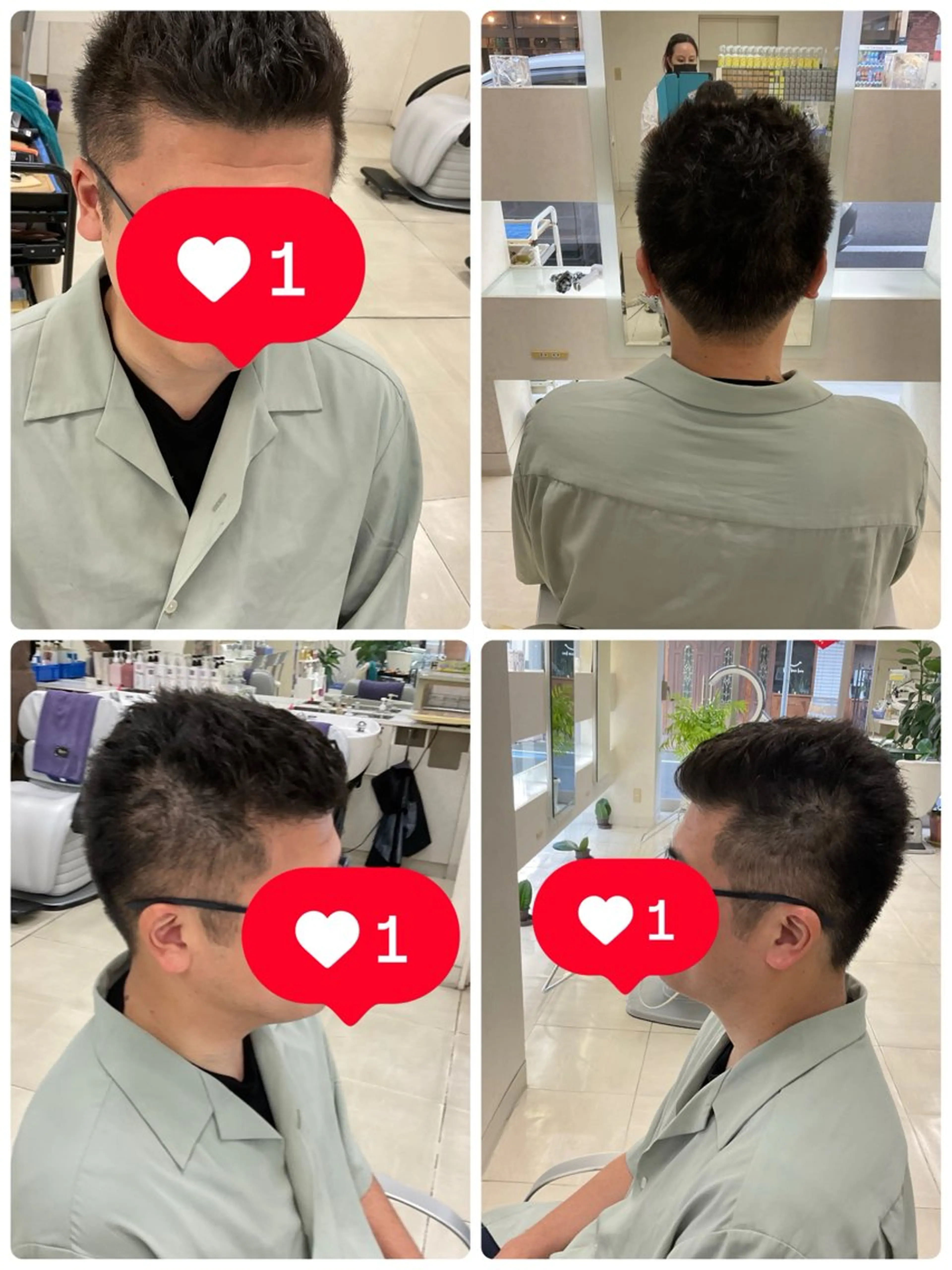 メンズ メンズパーマ タカハシ リナのヘアスタイル