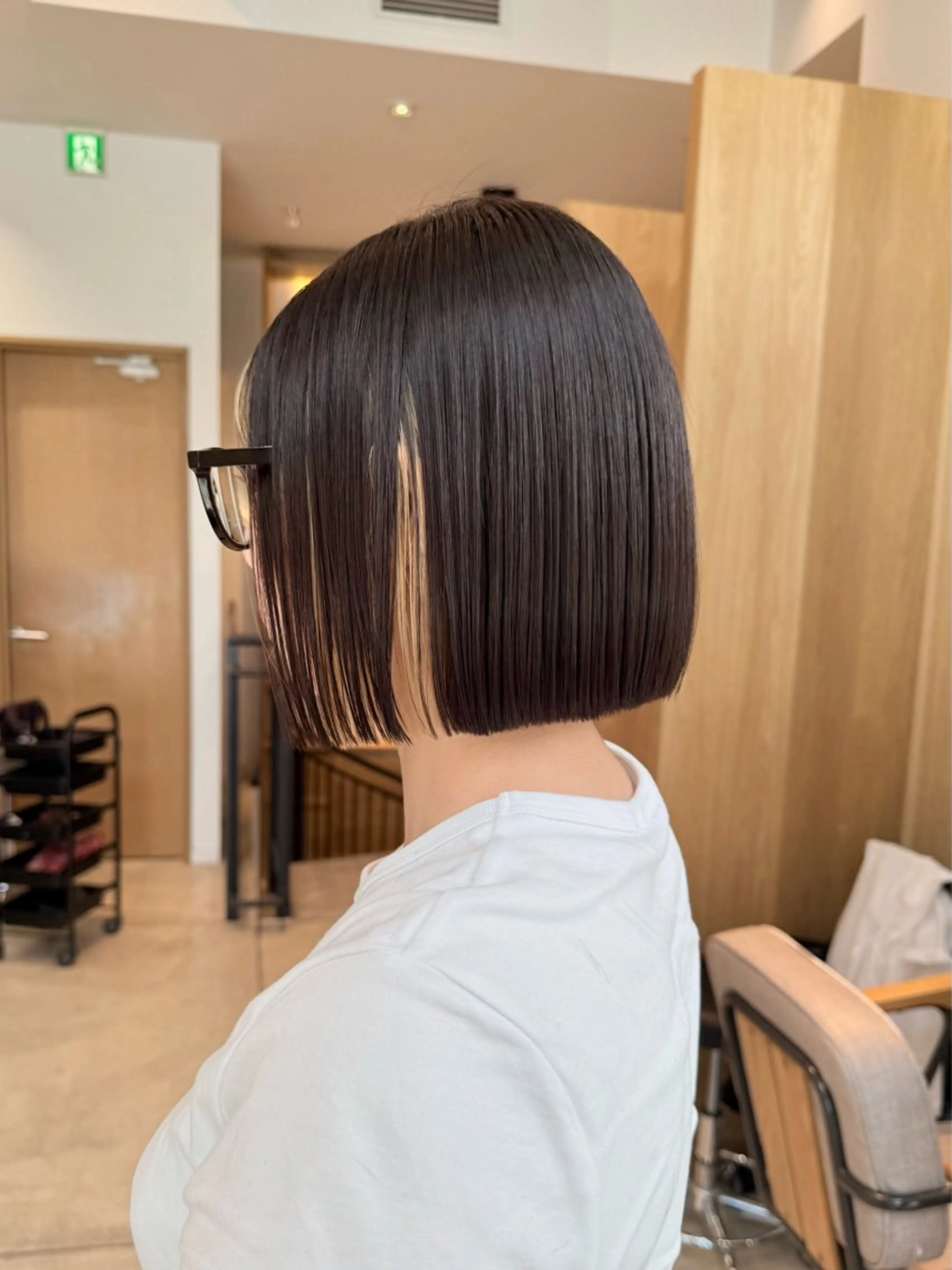 ショート sea by luvismけやき通り2号店所属・ボブ/ショート/ 縮毛矯正/岸本恭明のヘアスタイル