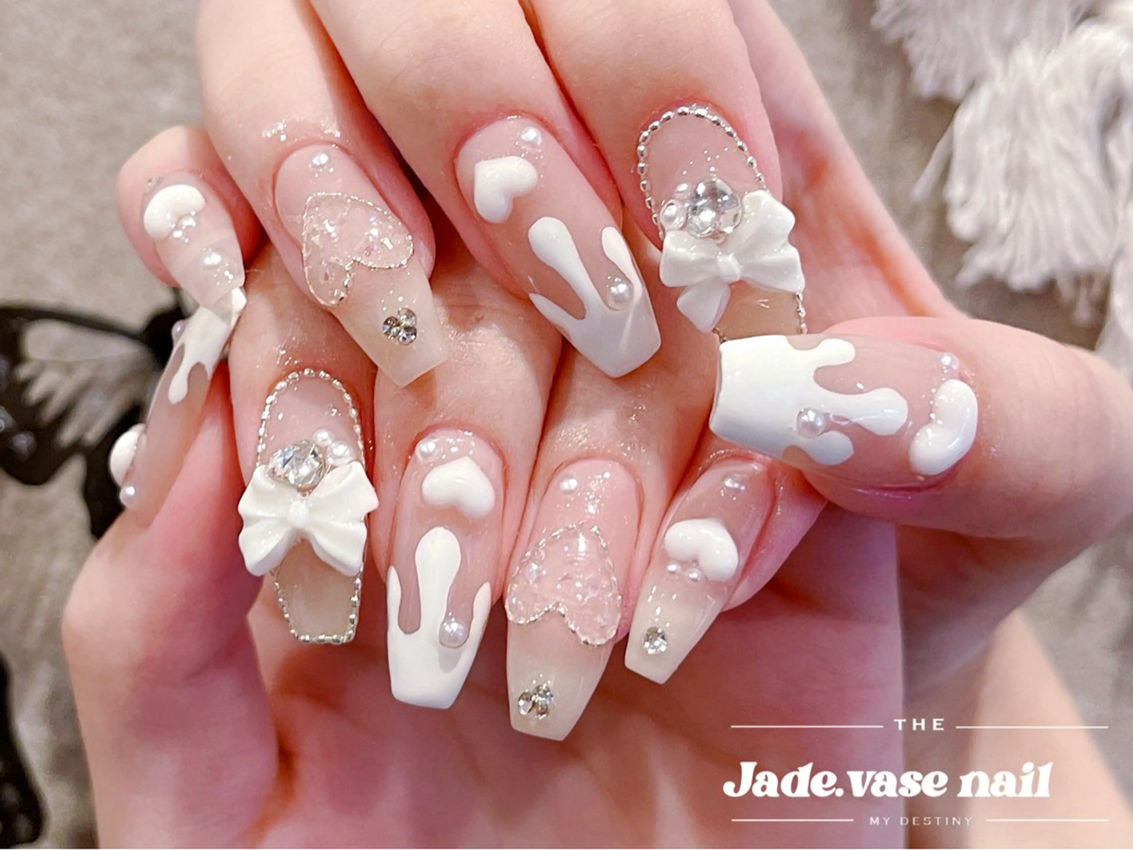 ネイル ハンドネイル ハンドケア ✰Jade.vase 銀座一丁目・東銀座のネイルデザイン