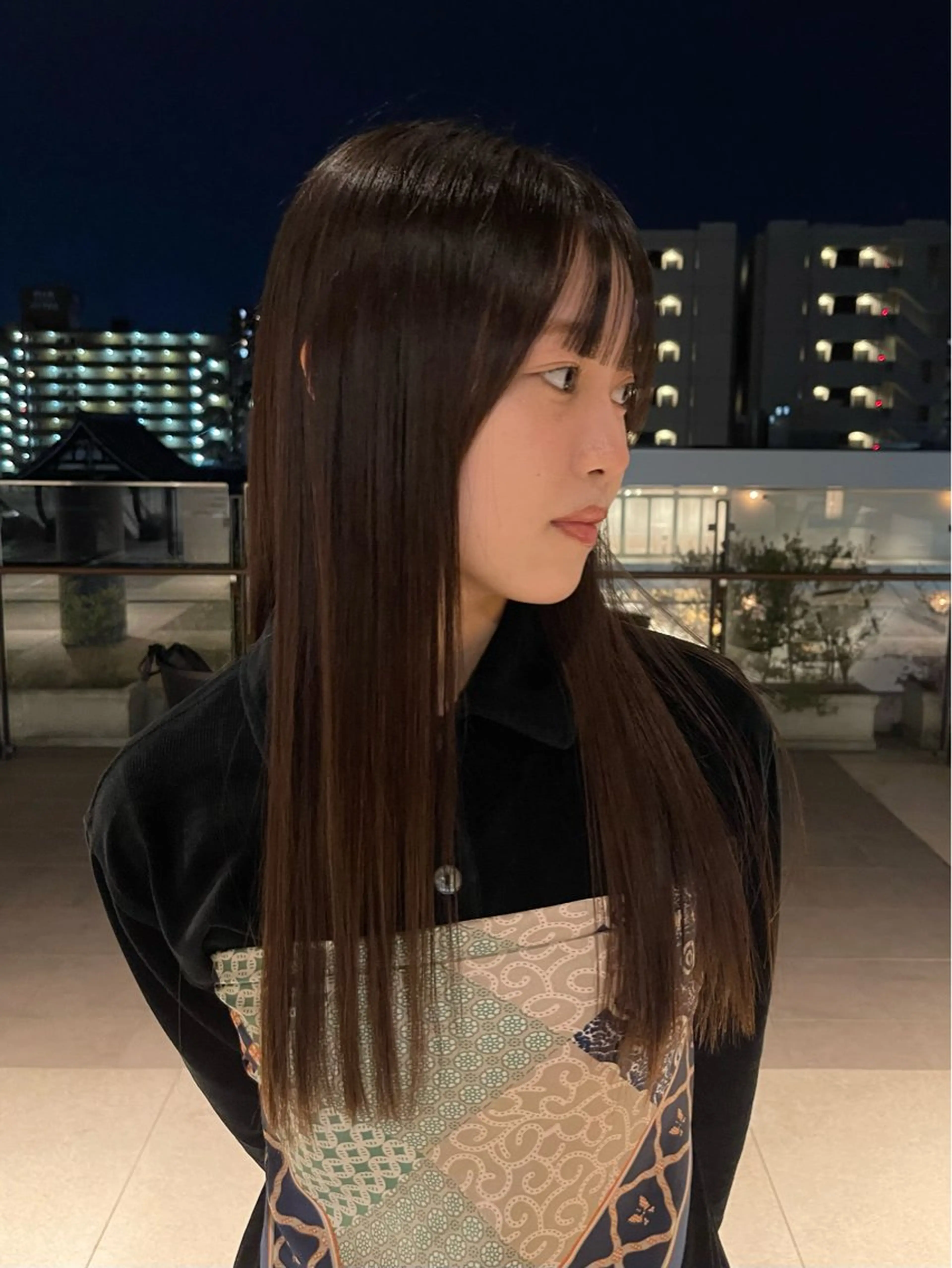 ロング トリートメント 園田 渉 ◤SHIKIO◢のヘアスタイル