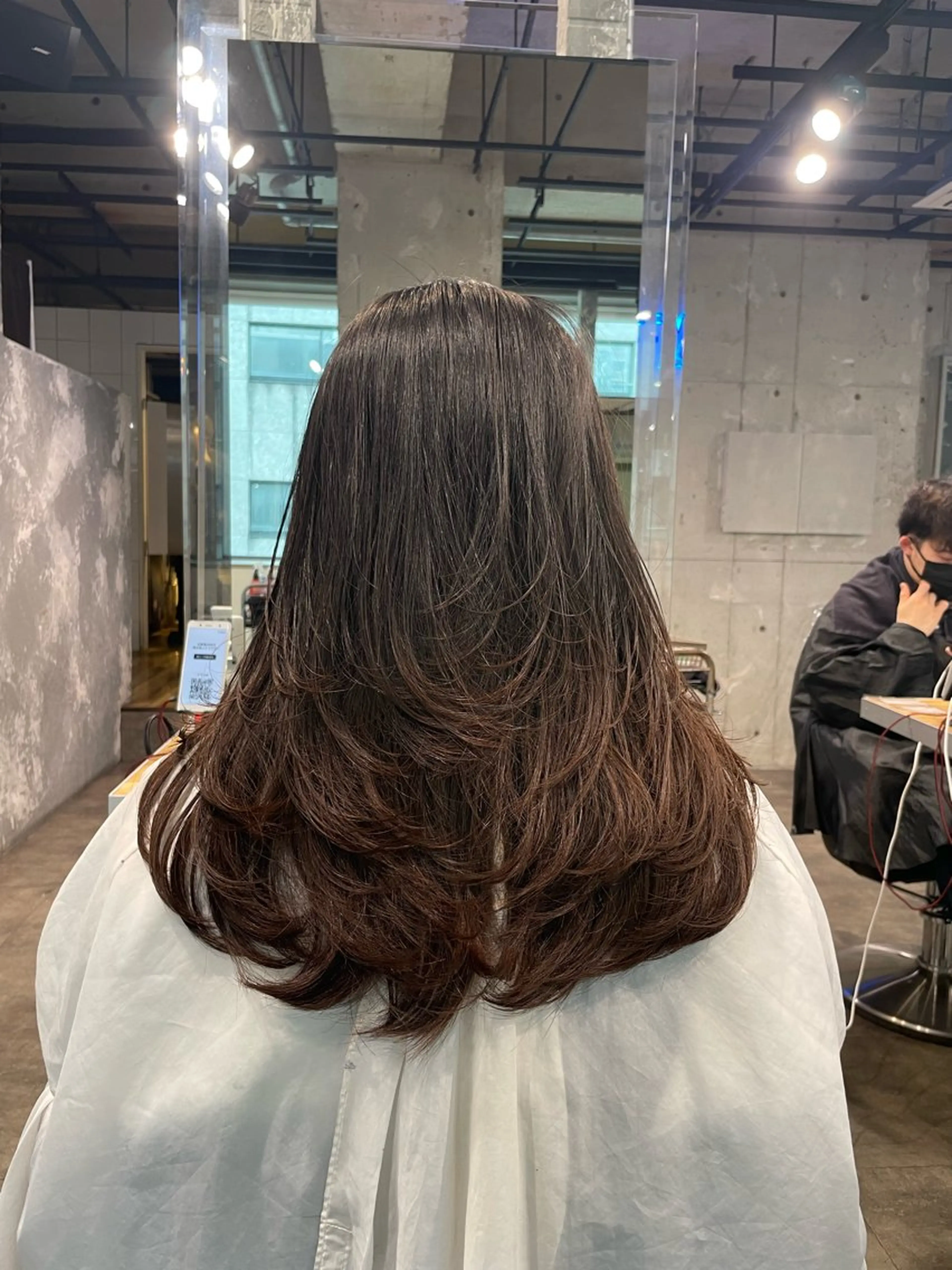 ミディアム 💎髪質改善縮毛矯正 SHU💎のヘアスタイル