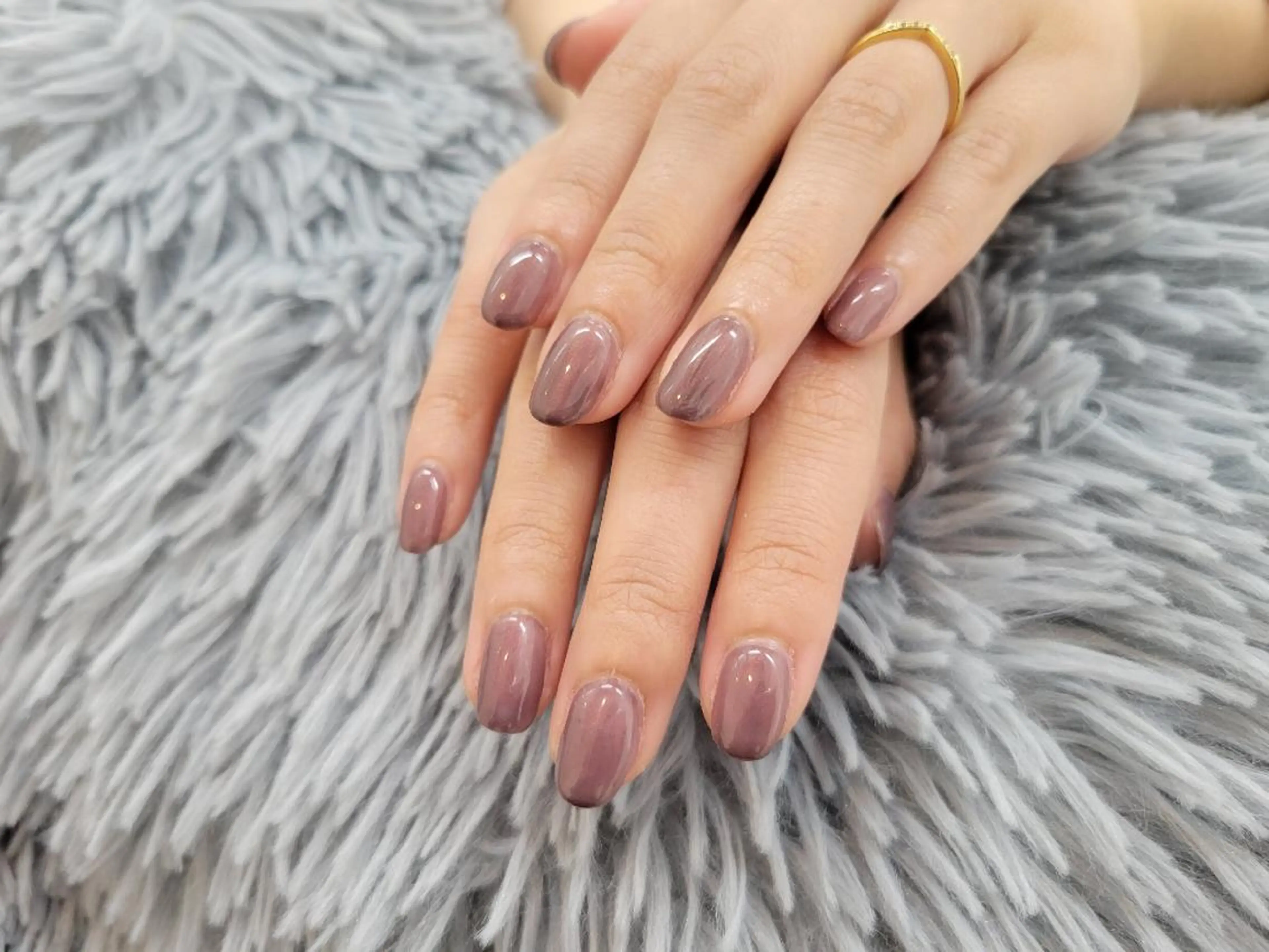 ネイル ワンカラーネイル ノームロア所属・Gnomes loaのネイルデザイン