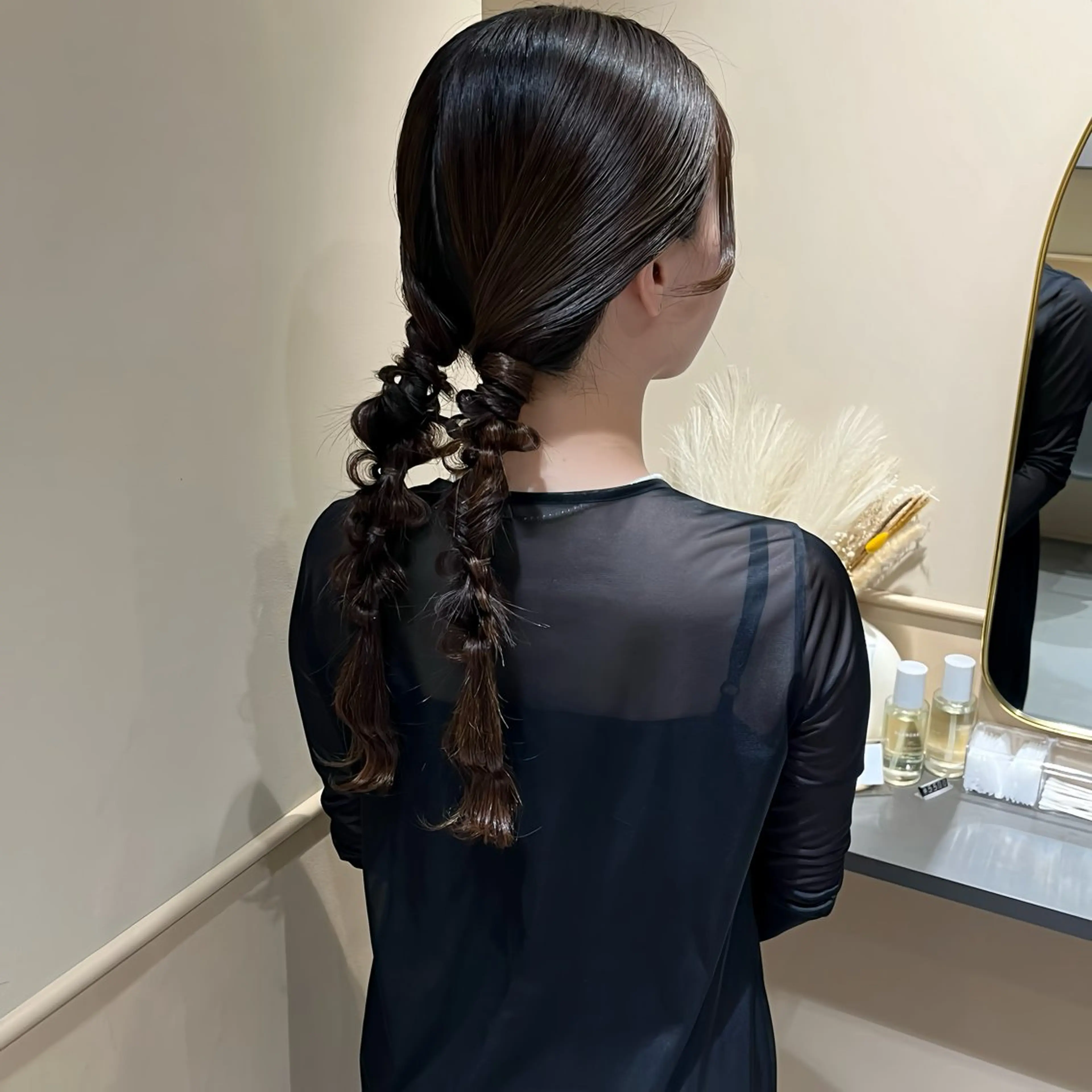 ロング ヘアアレンジ ヘアセット 🫧tomoka 透明感カラー🫧のヘアスタイル