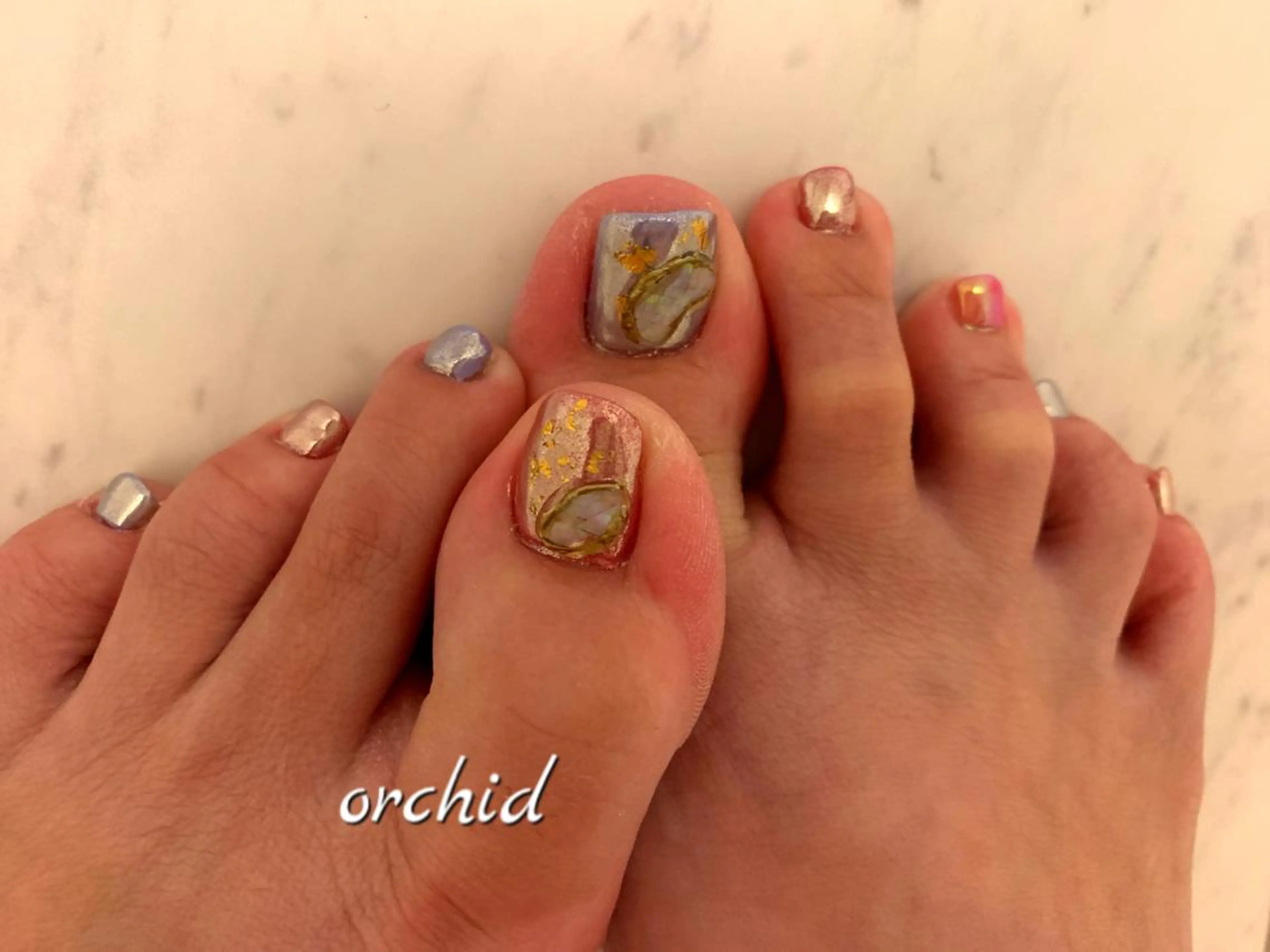 ネイル orchid ♡オーキッドのネイルデザイン