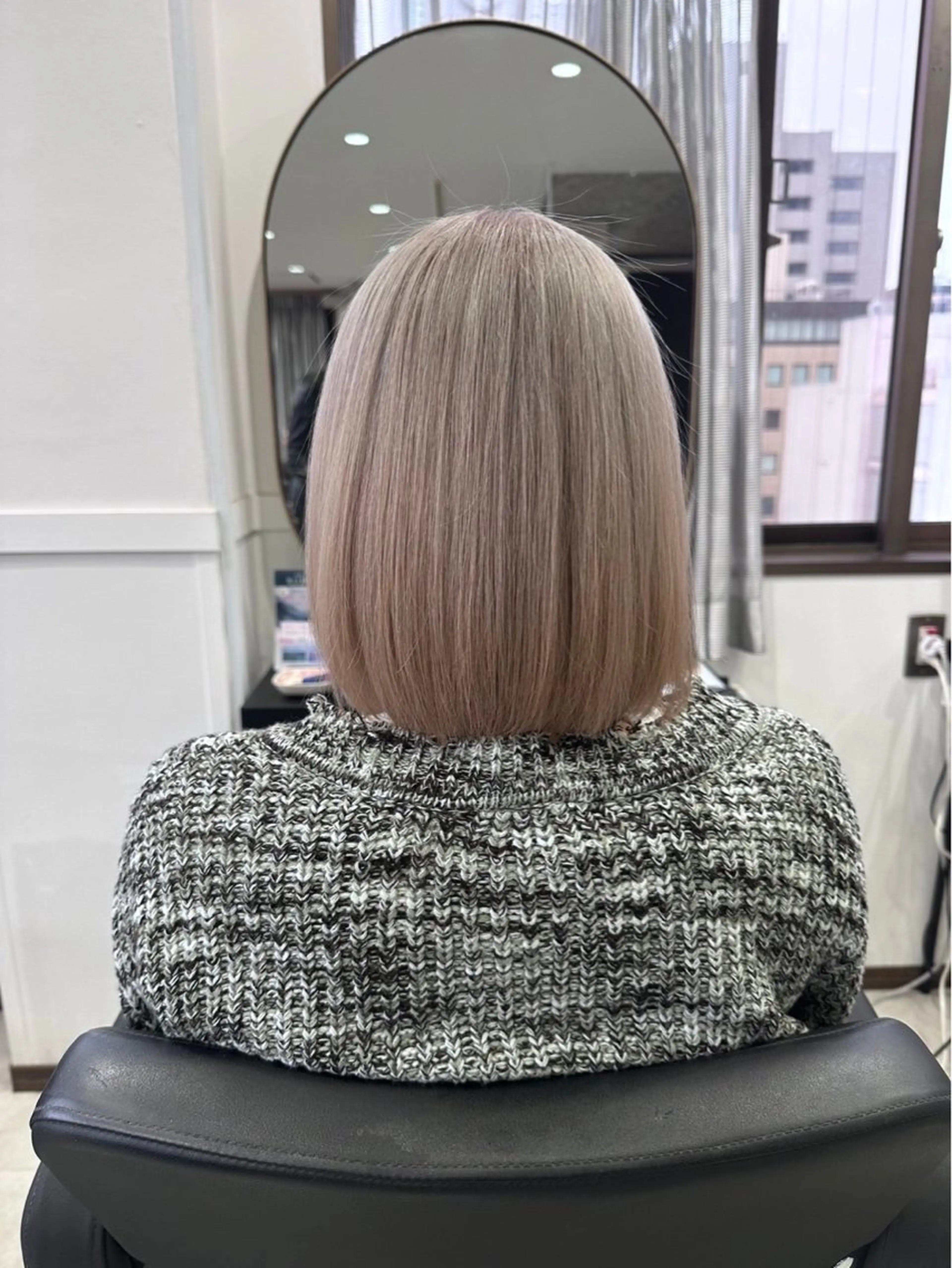 ミディアム カラー 平田 勝也のヘアスタイル