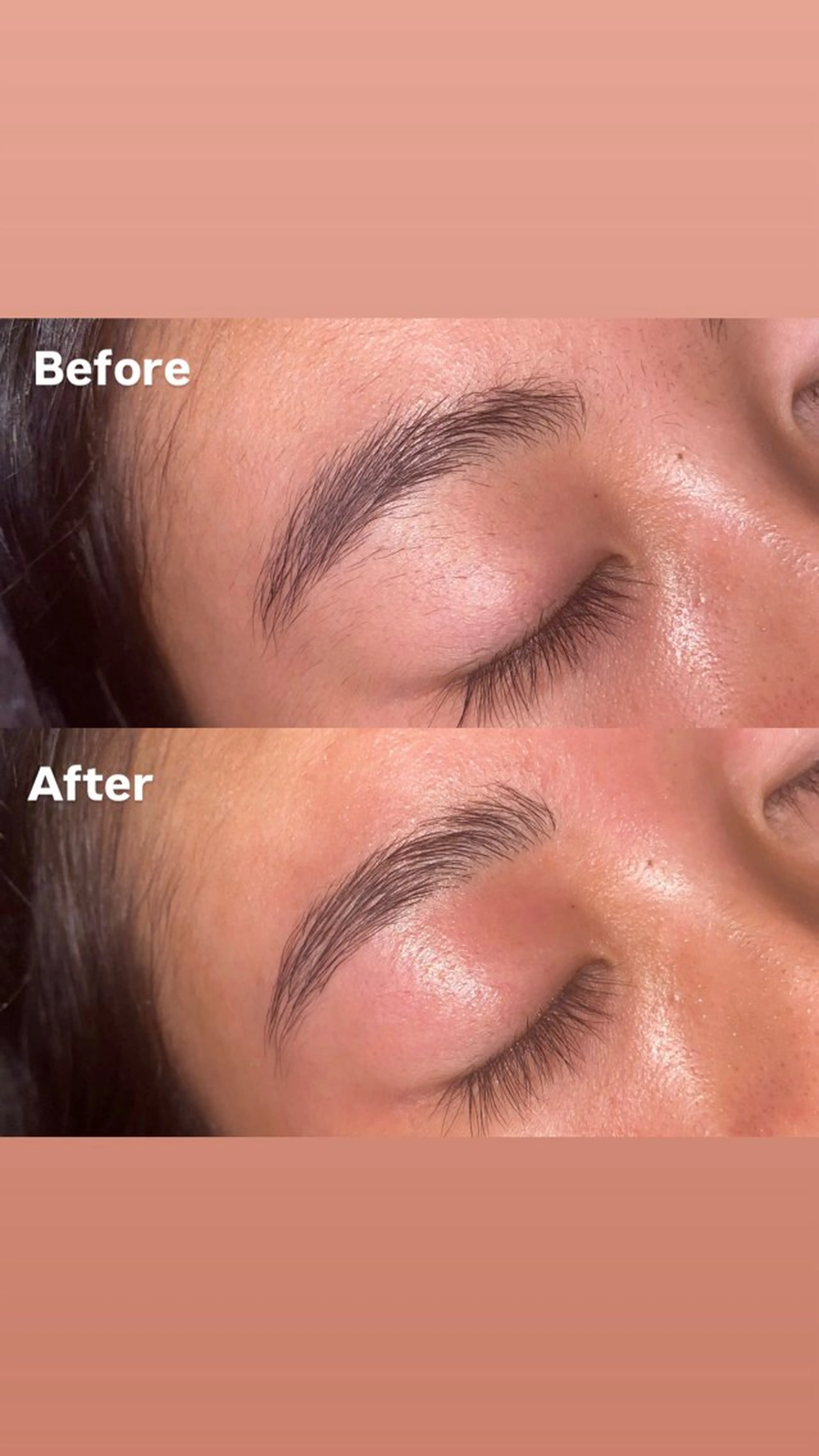 ハリウッドブロウ再来の写真