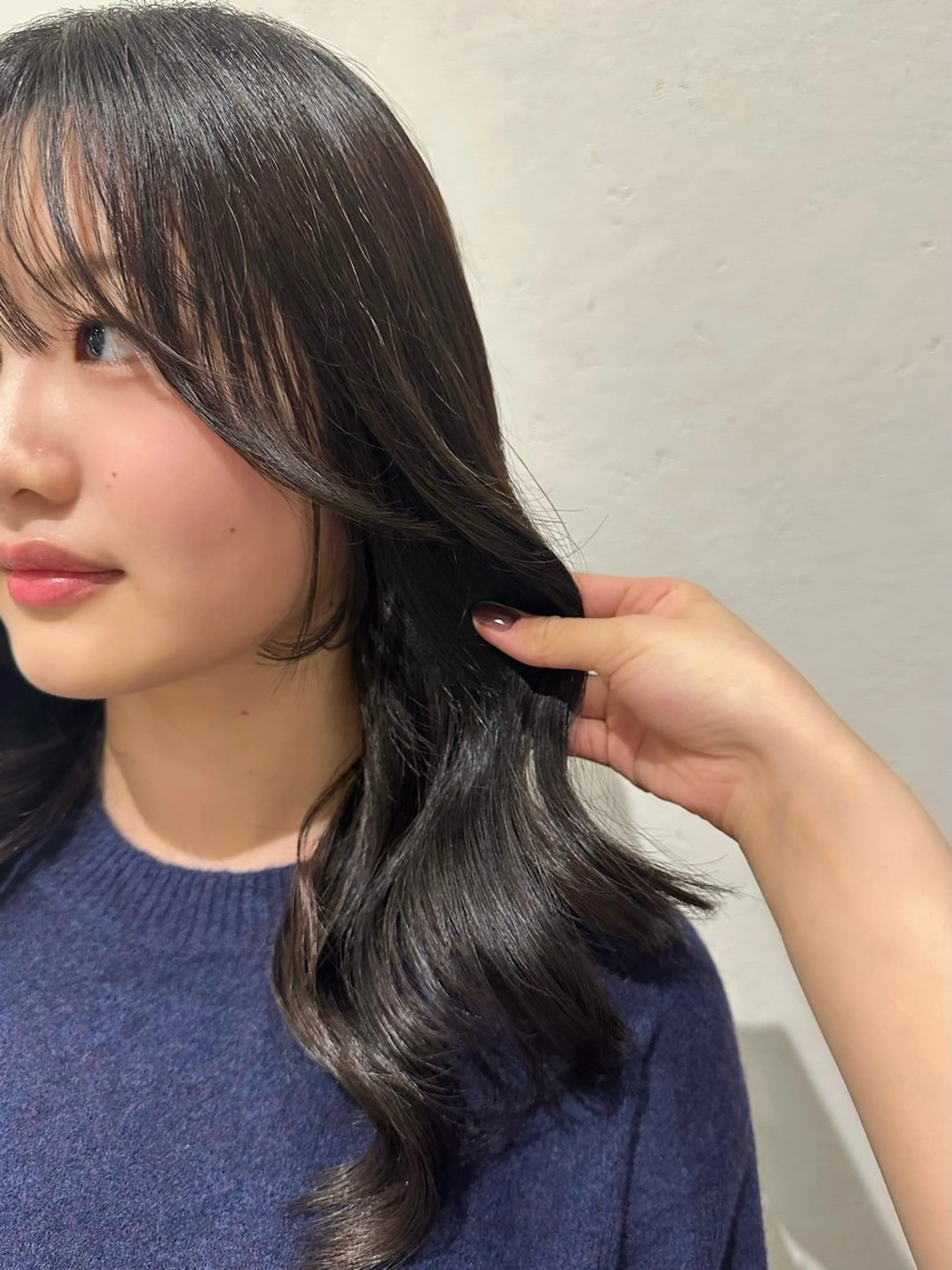 セミロング カラー 【RISA大濠店】 ʀɪɴᴀ 🌼のヘアスタイル