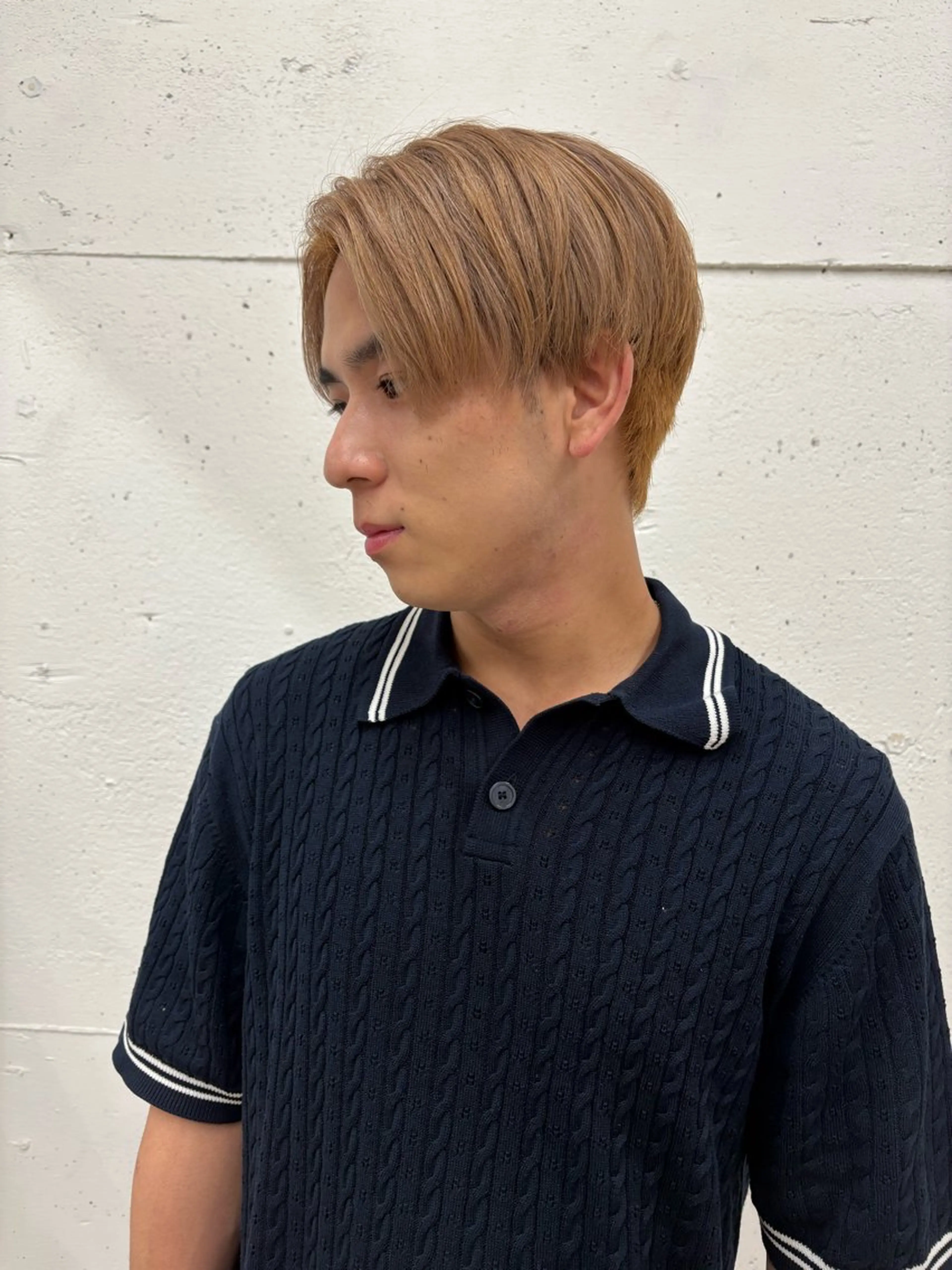 カラー メンズ メンズブリーチ ブリーチ tama /カットモデルのヘアスタイル