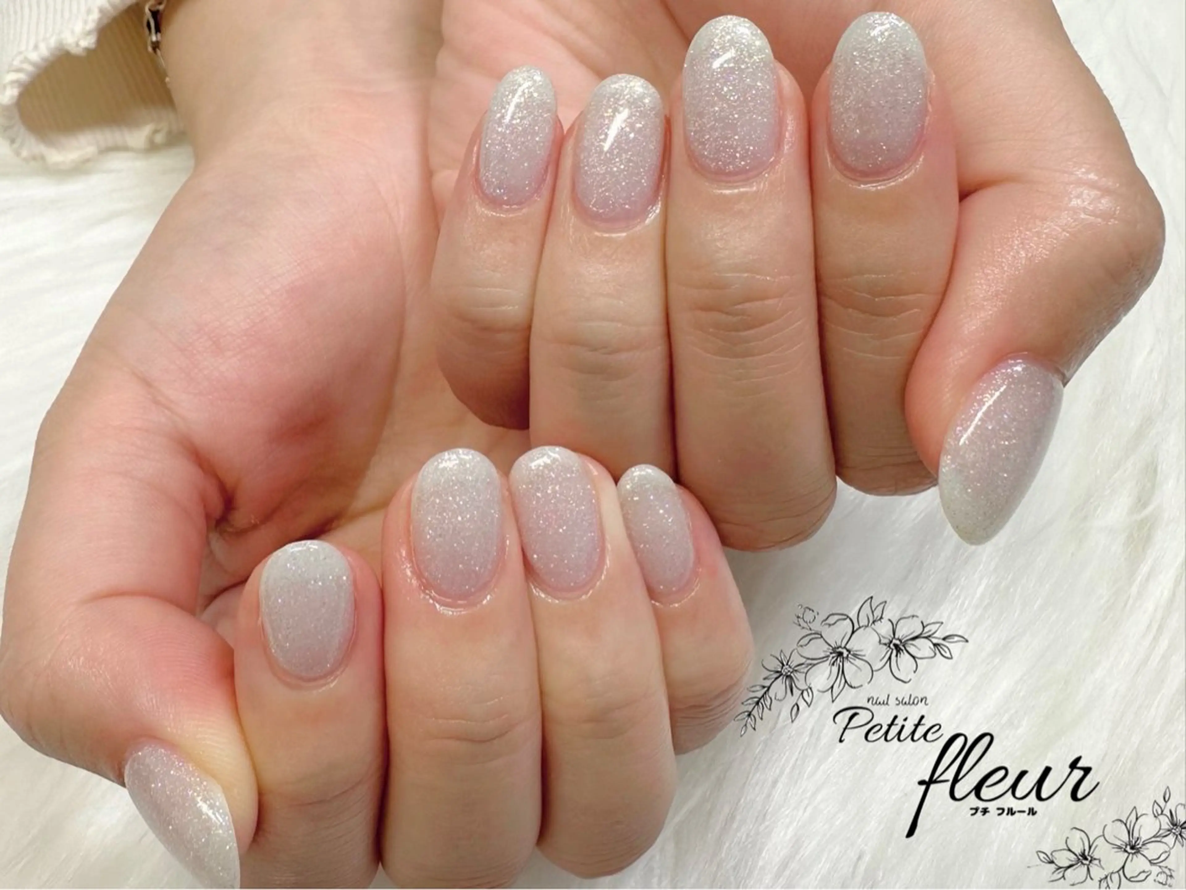 ネイル ブルー ジェルネイル 韓国ネイル ワンカラーネイル ハンドネイル ❁⃘*。Petite fleur❁⃘*りさのネイルデザイン
