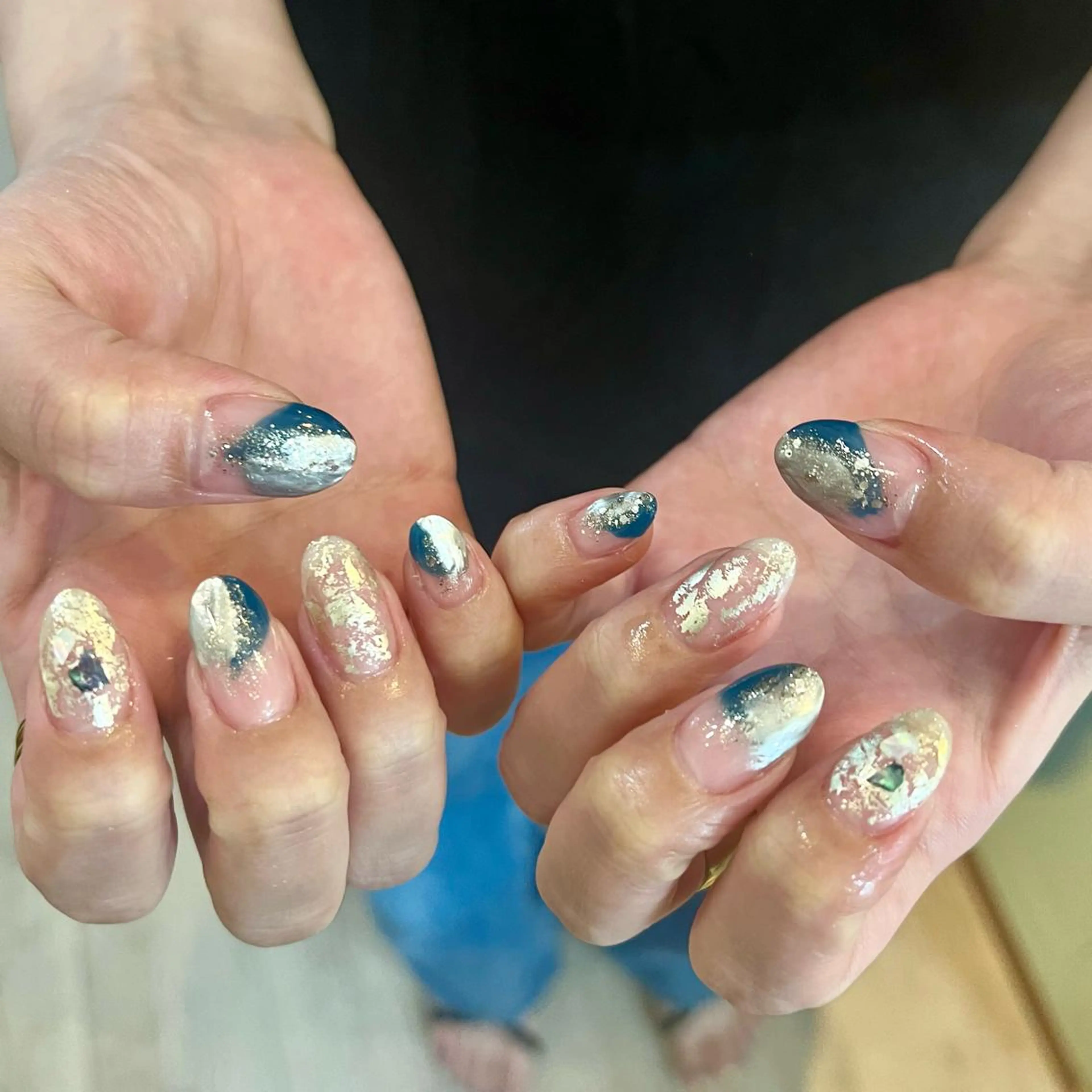 ネイル ハンドネイル 新井 風花のネイルデザイン