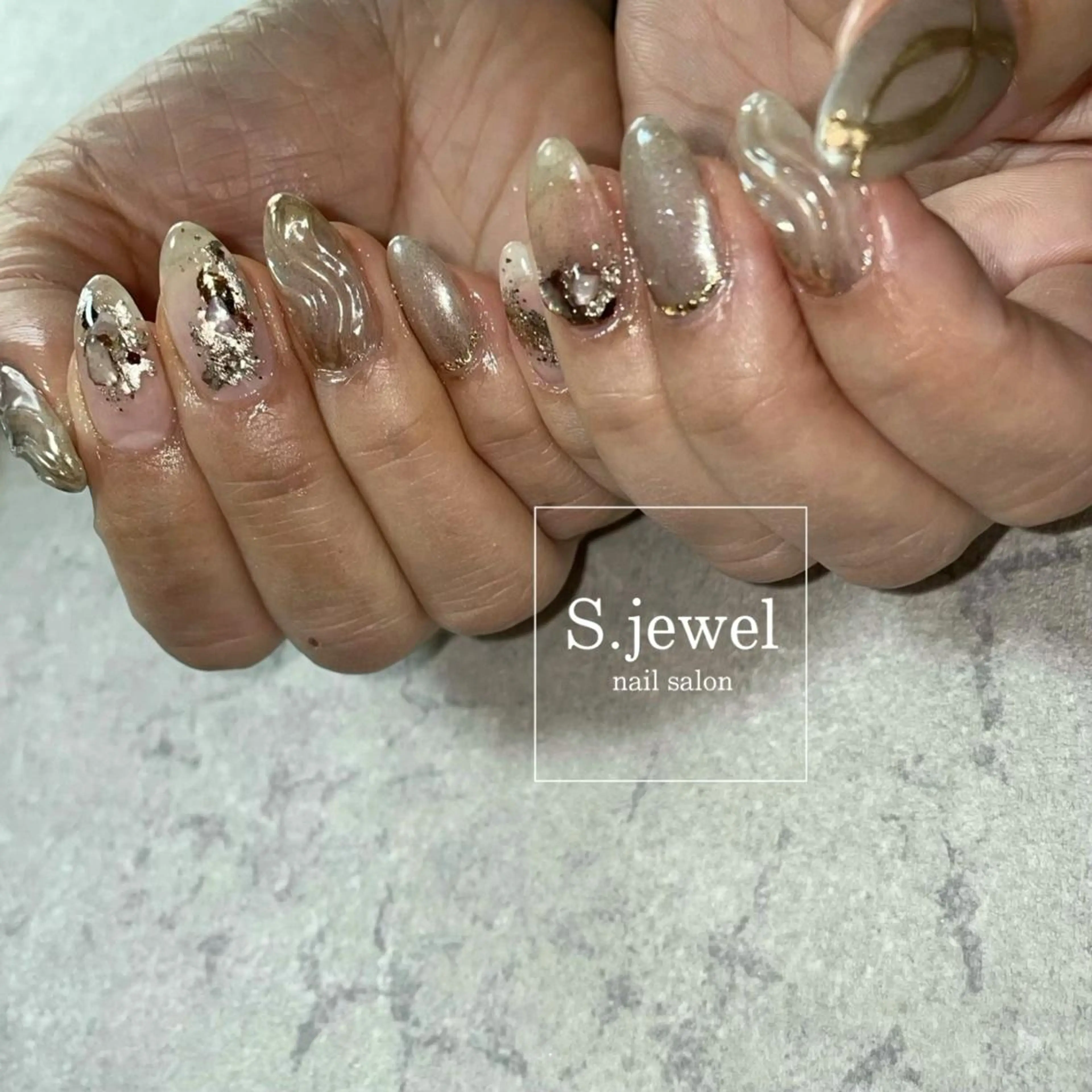 ネイル S♡JEWEL所属・S. JEWELのネイルデザイン