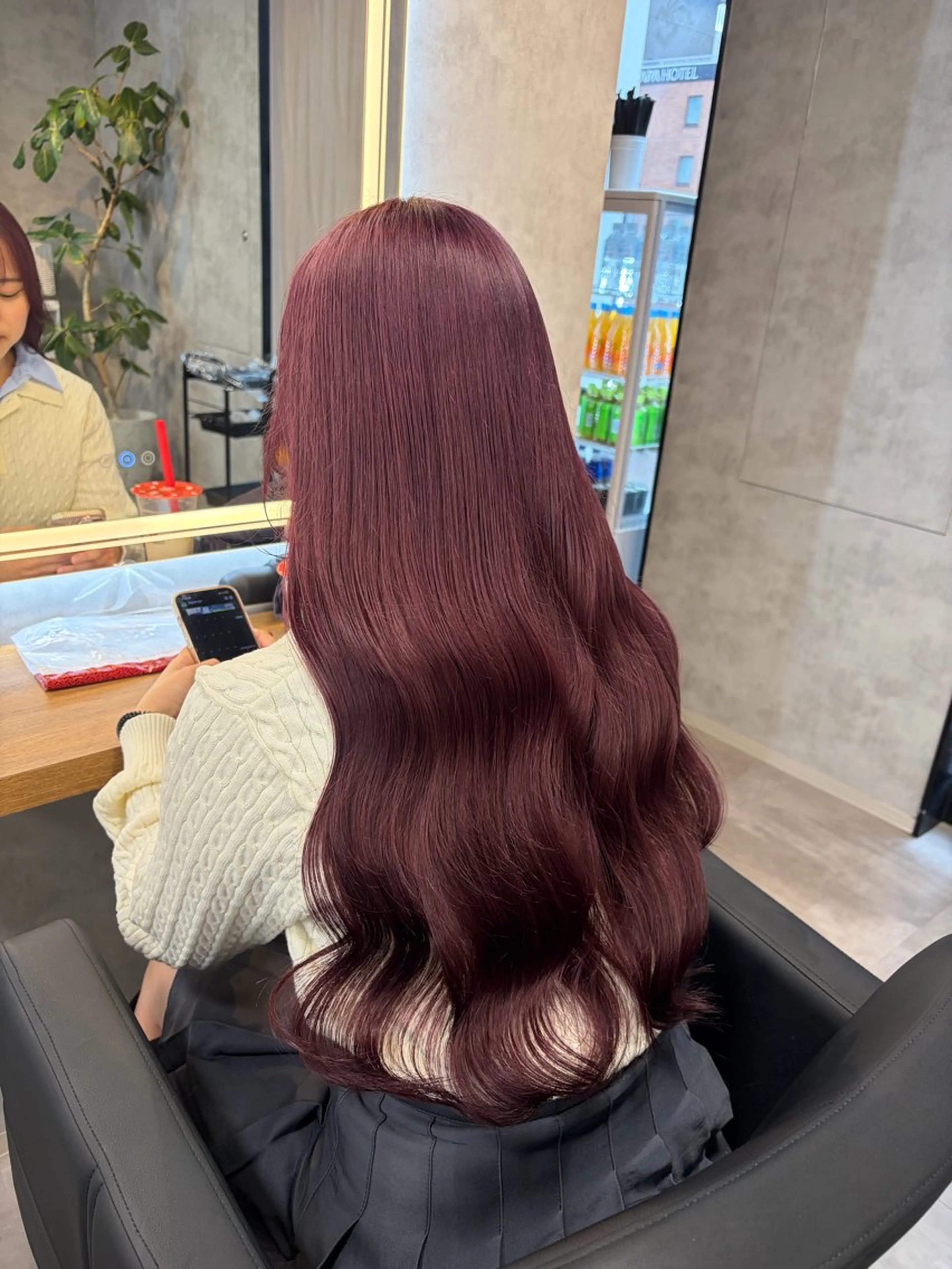 セミロング カラー ヘアカラー トリートメント ヘアセット カラー指名NO.1 🌈Neneのヘアスタイル