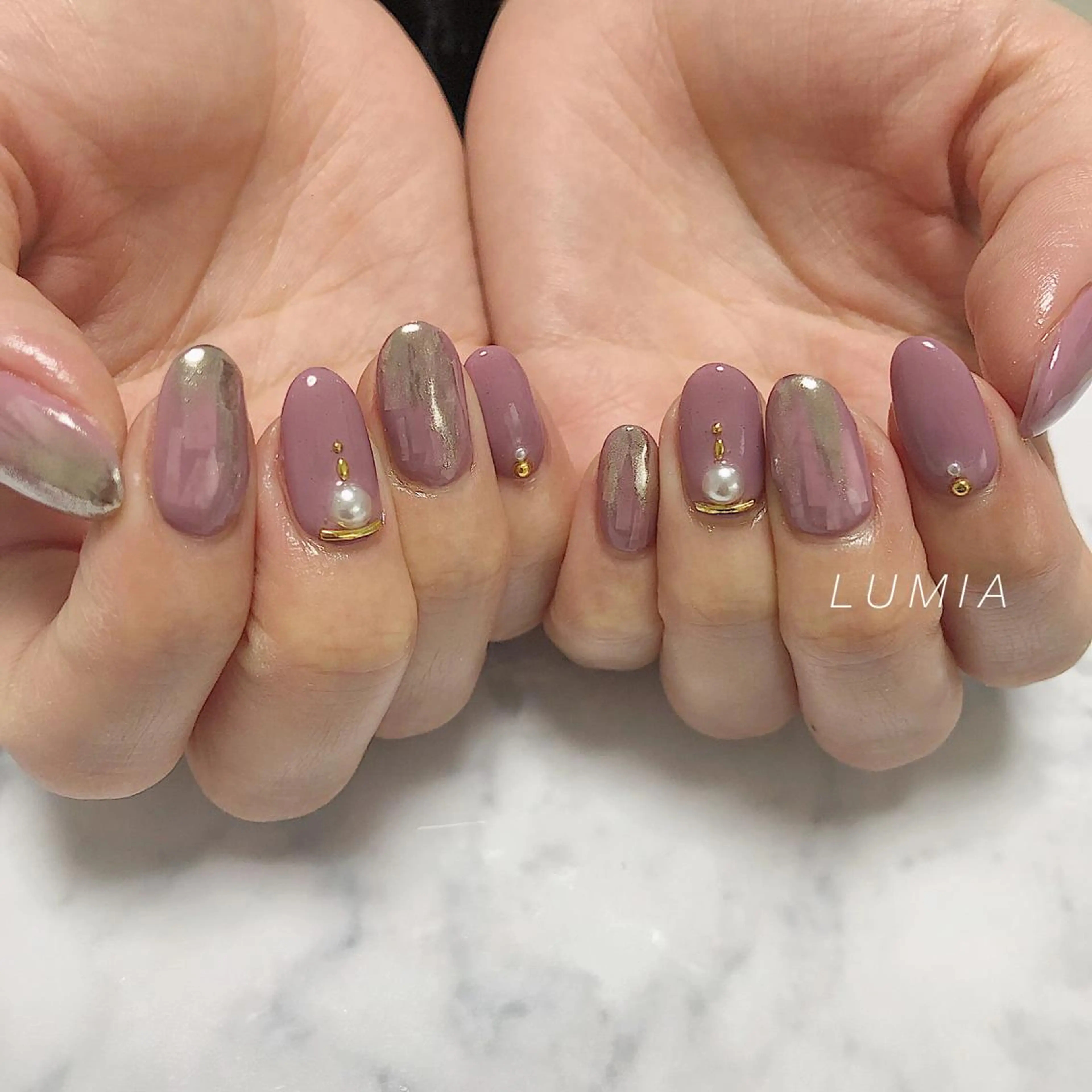 ネイル nail&eyelash Rine所属・Rine 放出 (リネ)のネイルデザイン