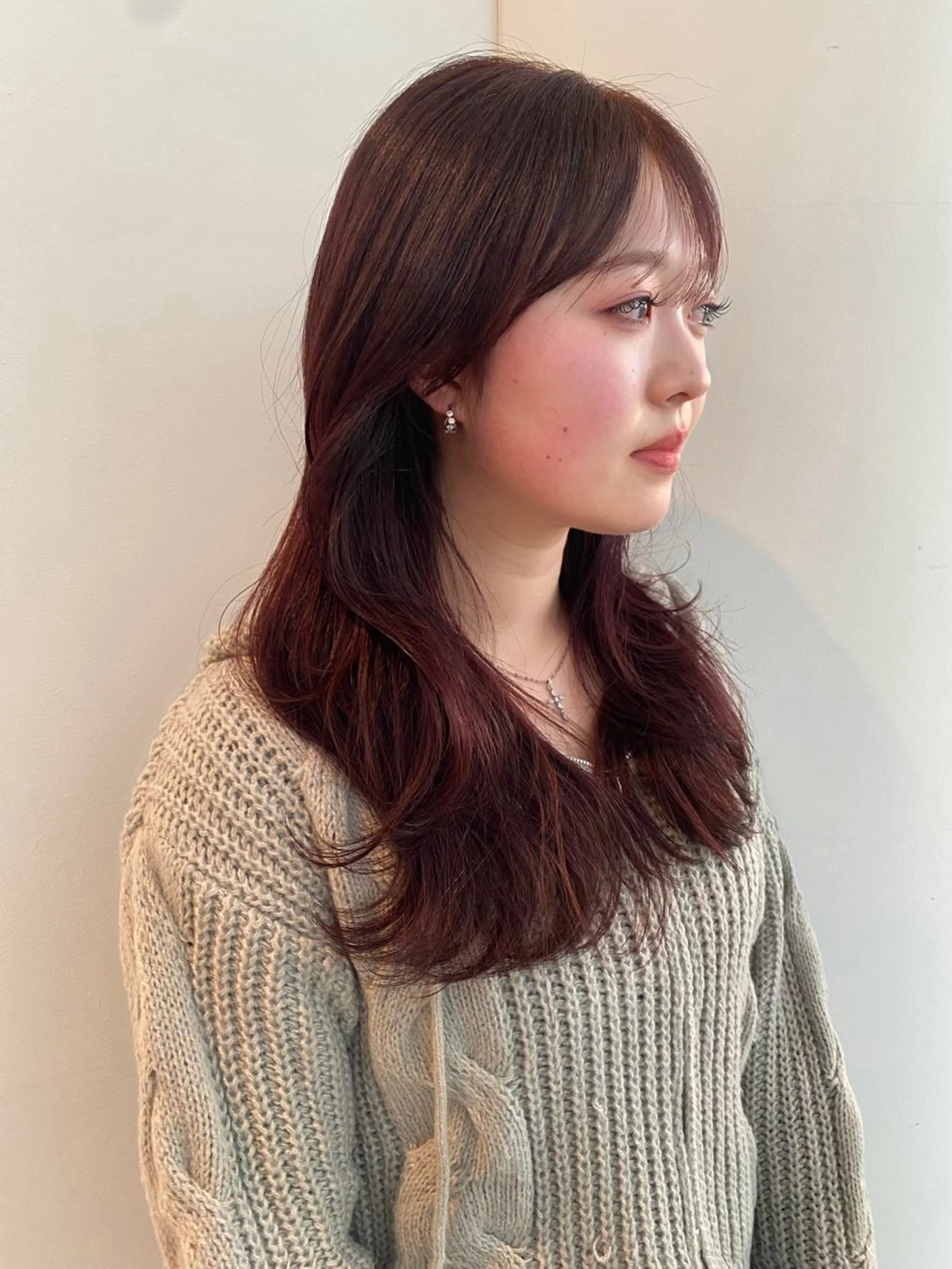 ロング カラー カット ヘアカラー トリートメント mai / linoah˚✧のヘアスタイル