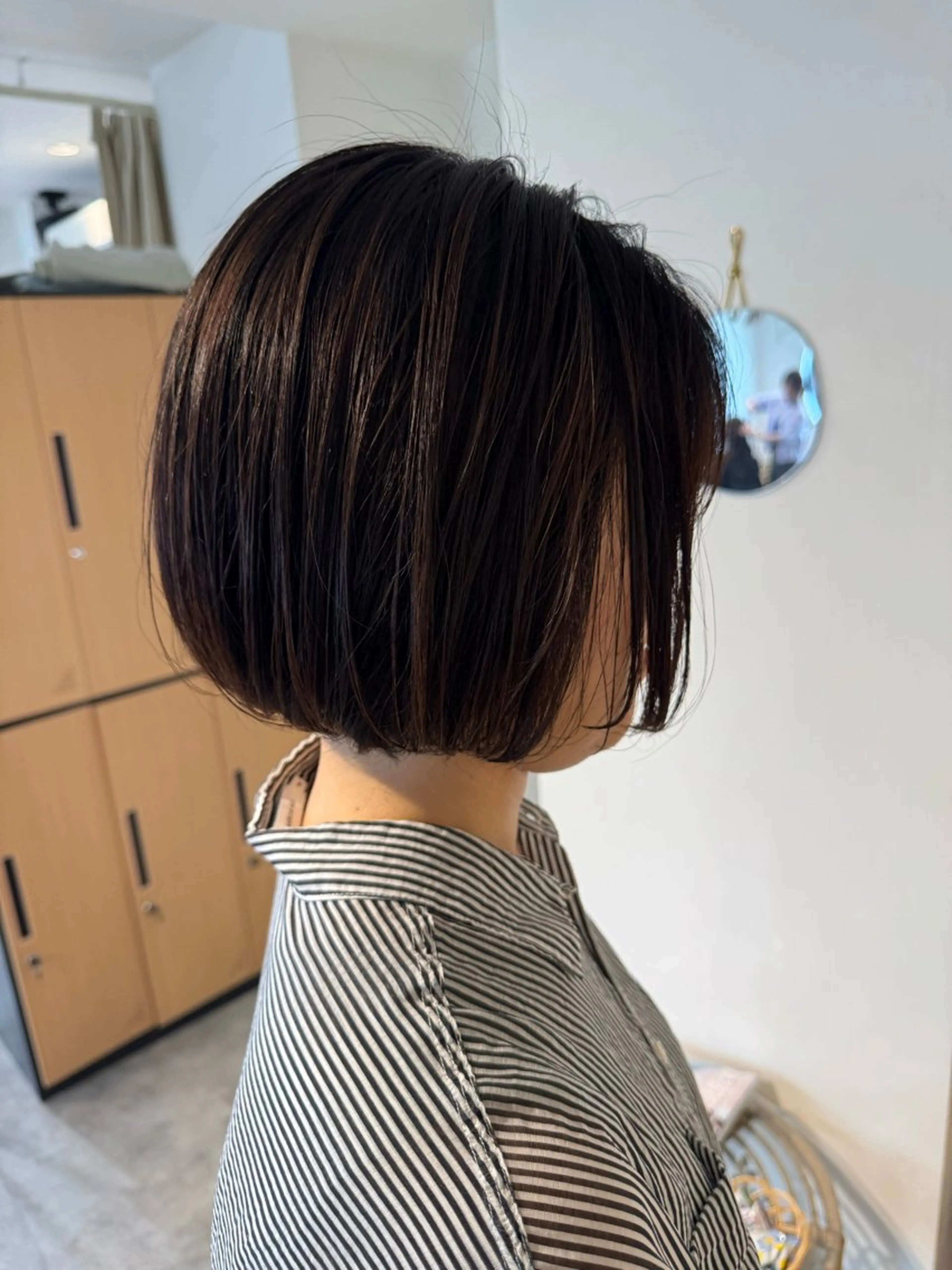 ミディアム ボブ 髪質改善 縮毛矯正 カット 縮毛矯正 トリートメント FURUSHO所属・髪質改善/縮毛矯正 /メンズパーマ川田のヘアスタイル