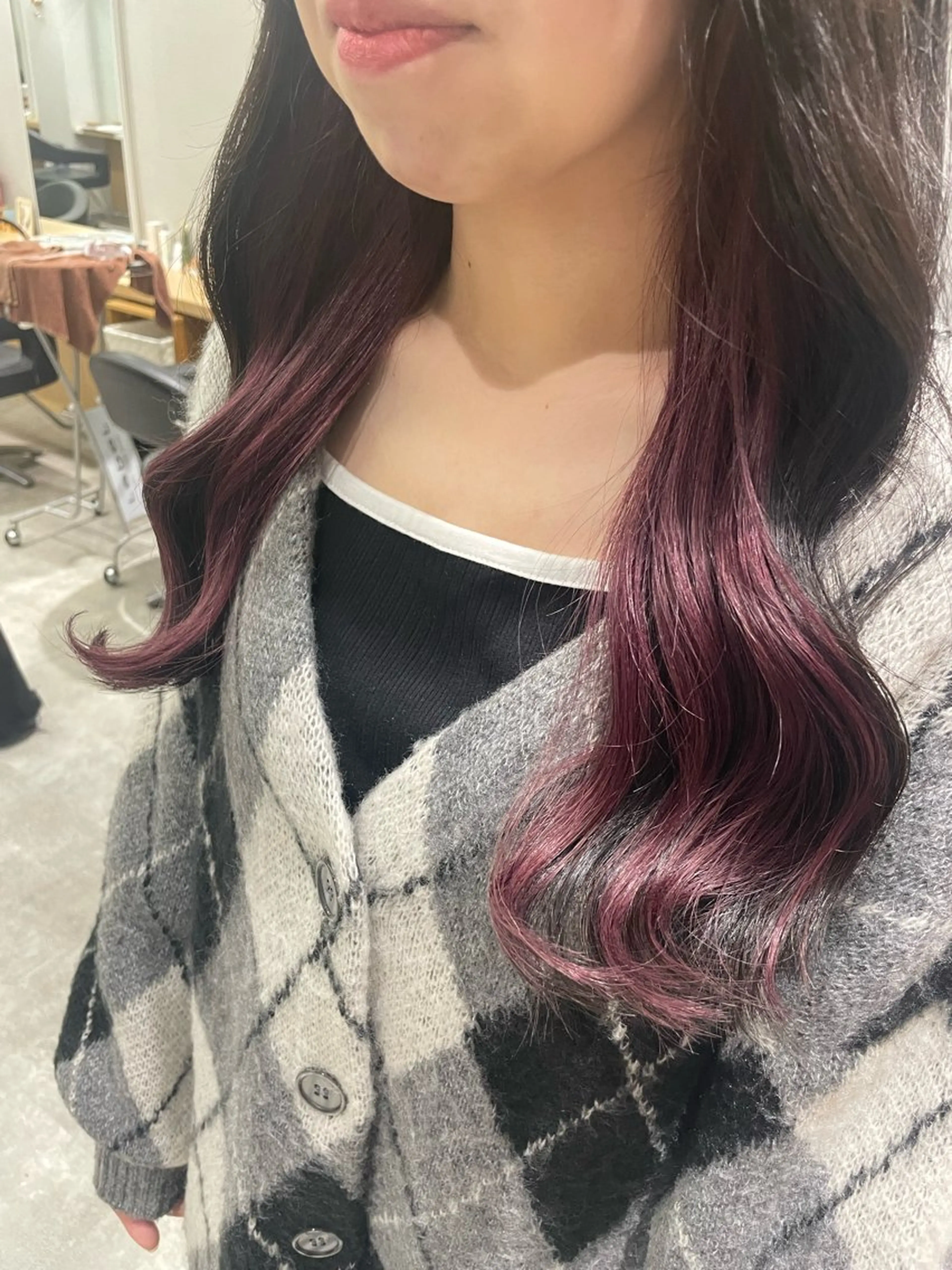 ロング カラー ヘアカラー Zina【梅田】 /田中 沙弥のヘアスタイル