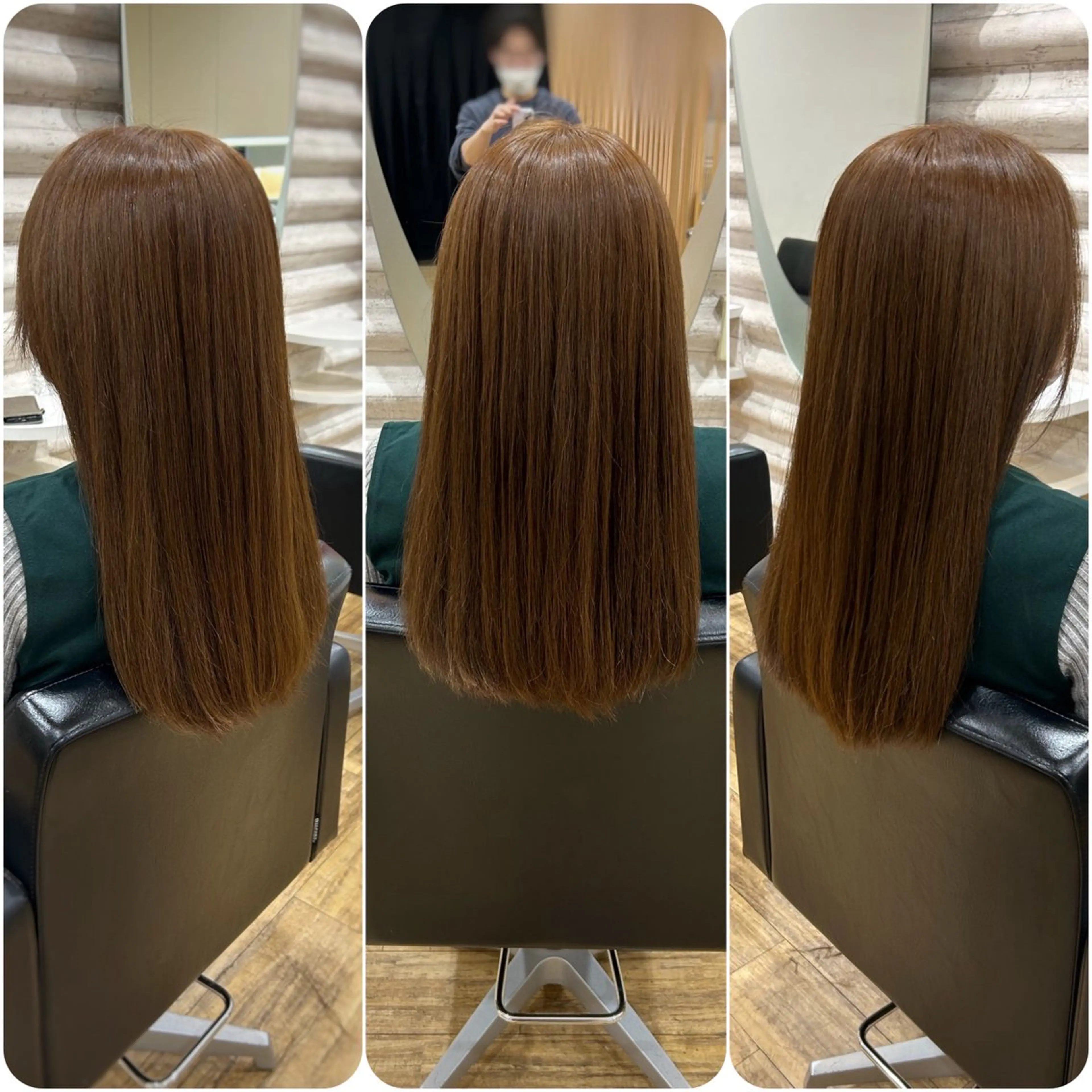 ロング カラー 髪質改善 ヘアカラー トリートメント 『艶髪』で印象が激変 ！髪質改善特化KONのヘアスタイル