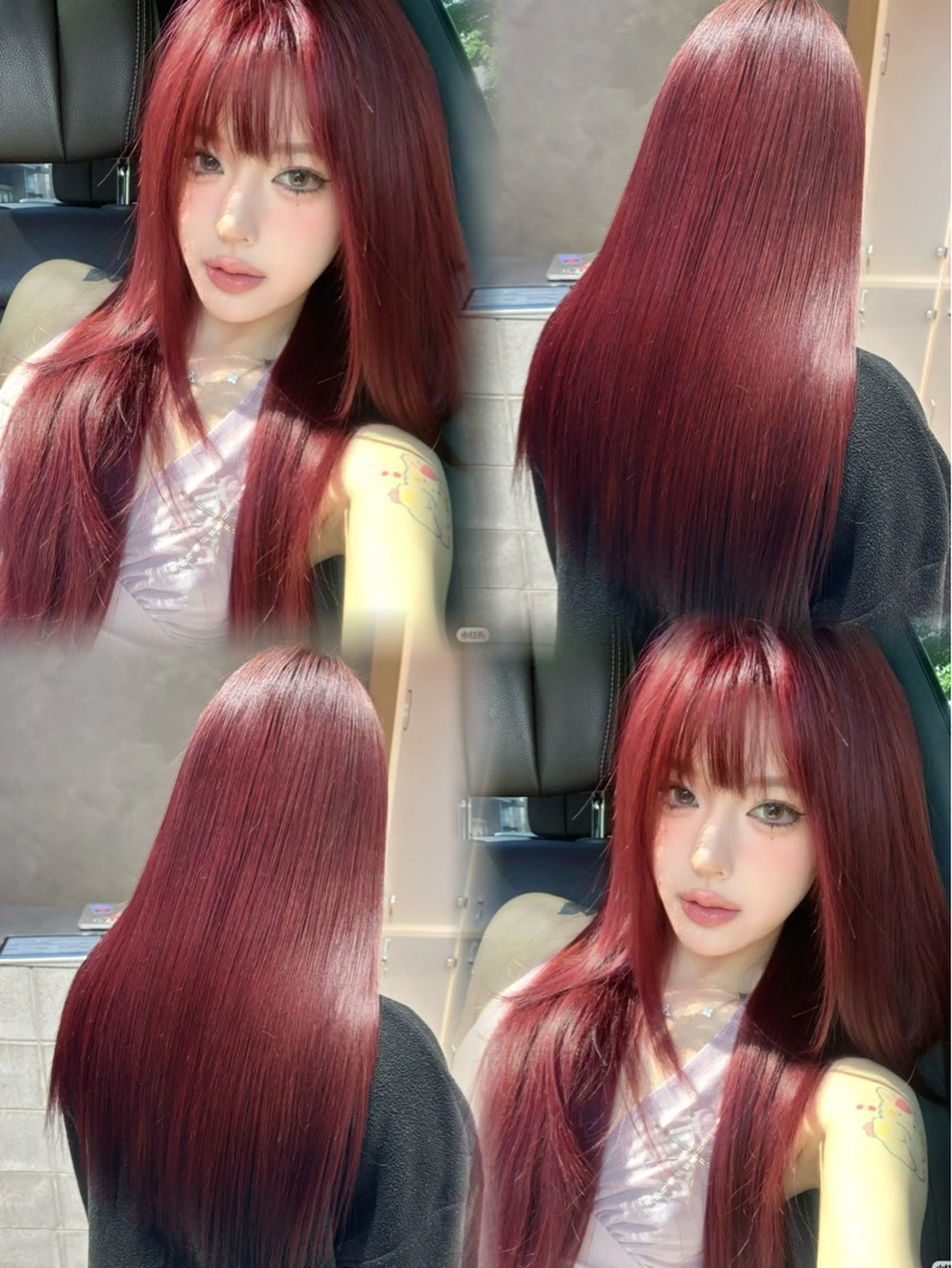 ロング ヘアカラー 吉澤 愛心のヘアスタイル