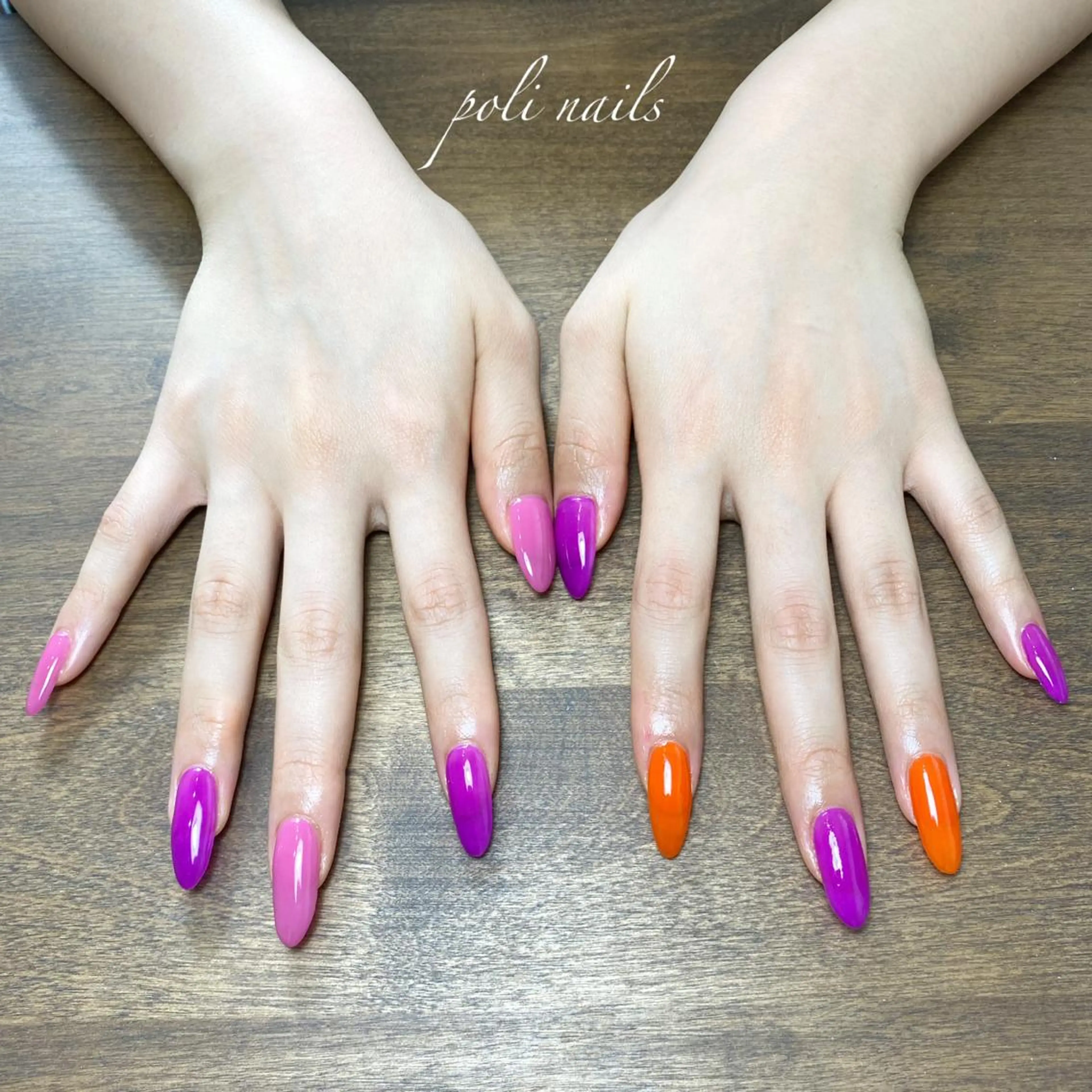 ネイル ハンドネイル poli nailsのネイルデザイン