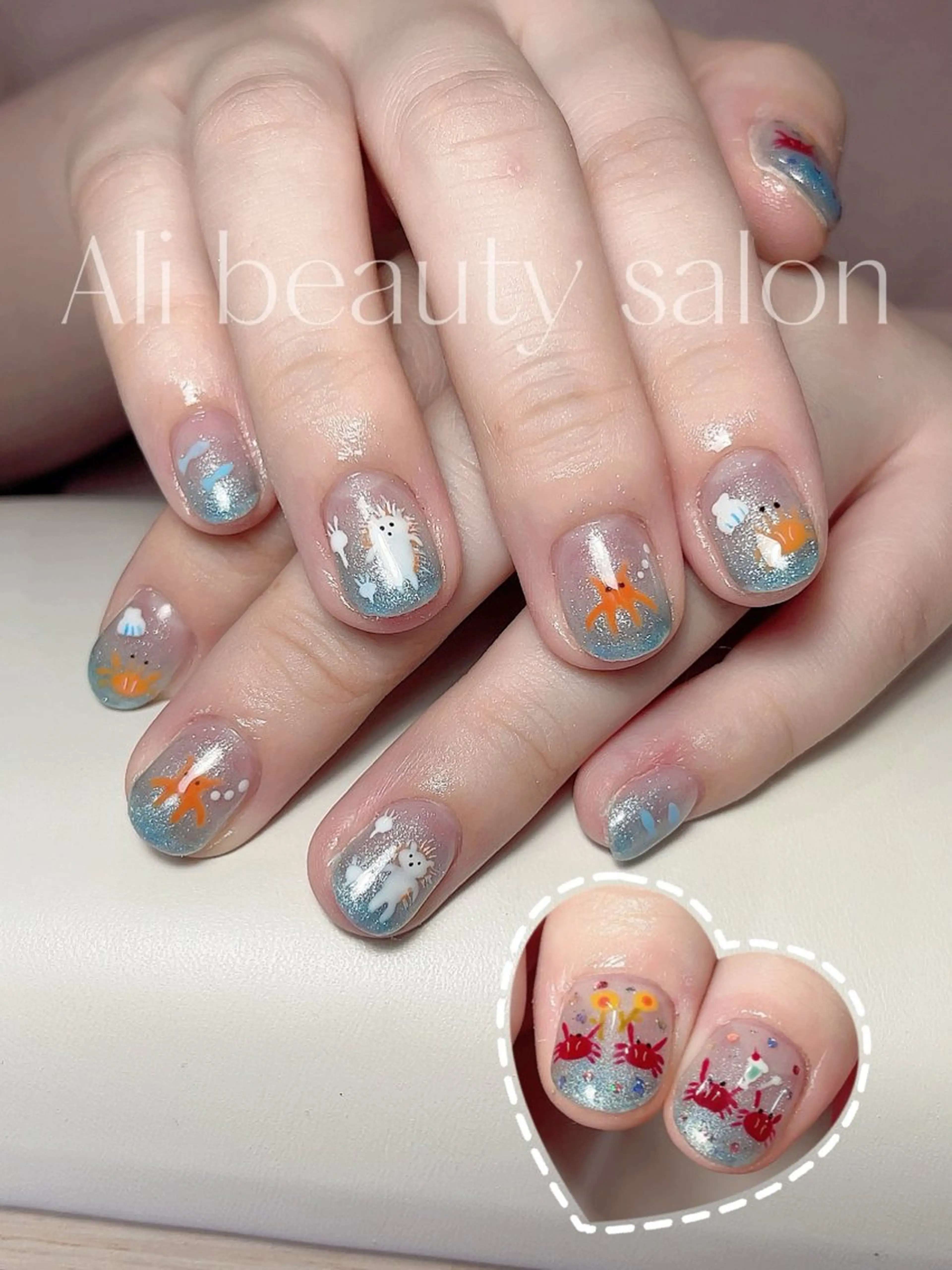 ネイル Ali 新小岩 ネイル専門のネイルデザイン