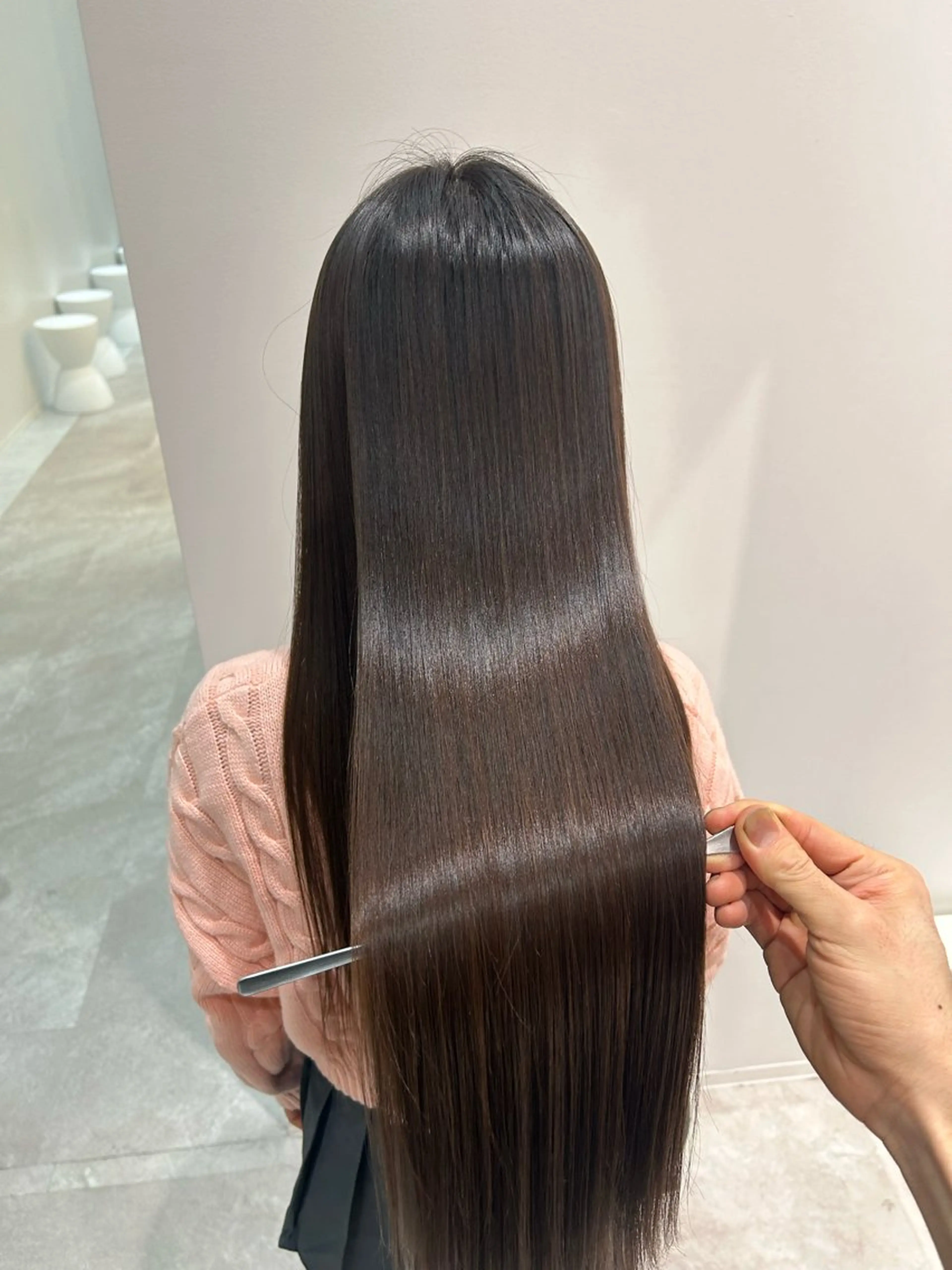 ロング 割れ癖も直す髪質改善 美容師✨みやたのヘアスタイル