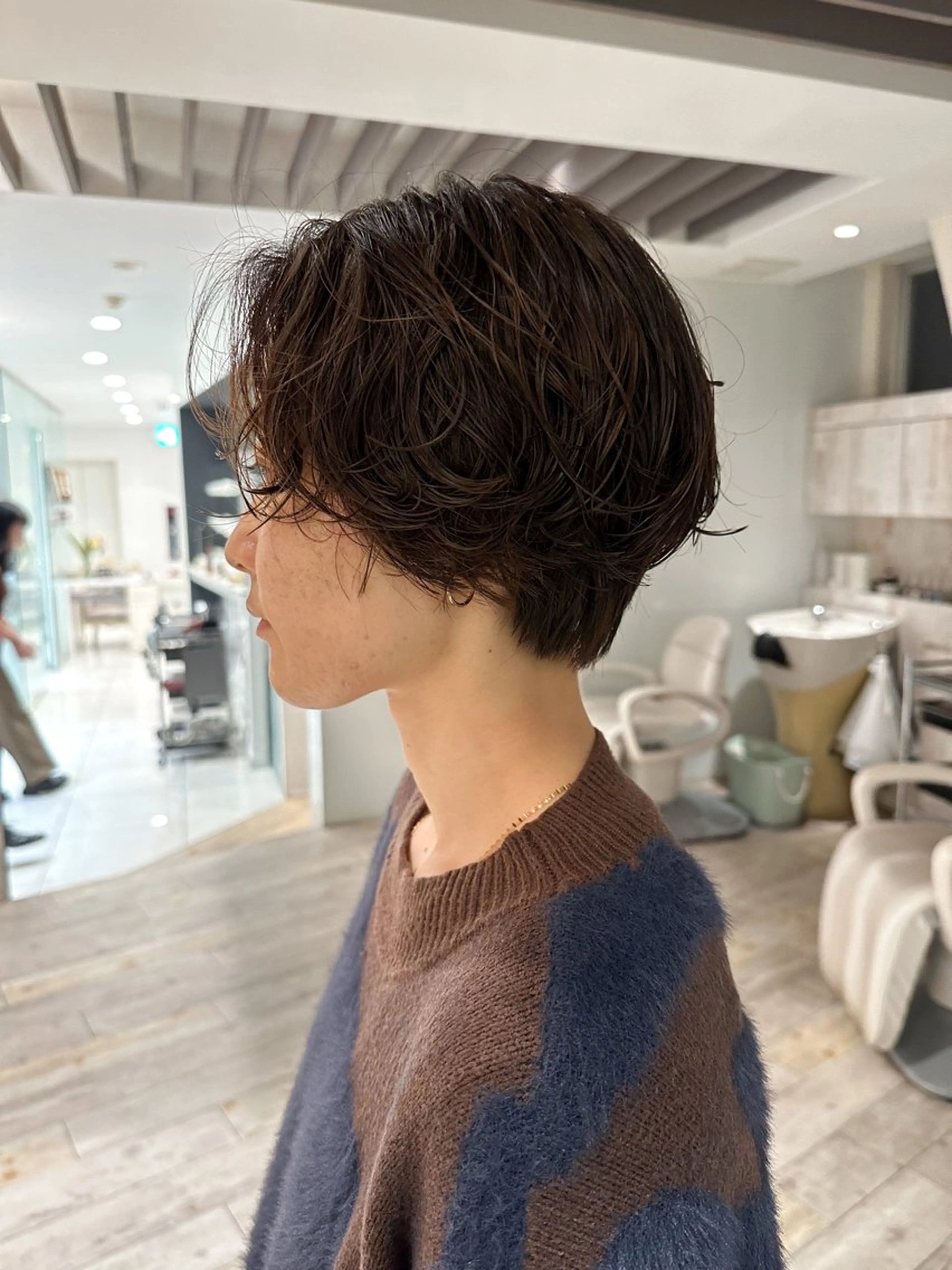 ショート パーマ driP. by HAVANA所属・パーマ / ボブ /ショート 谷口 陸のヘアスタイル