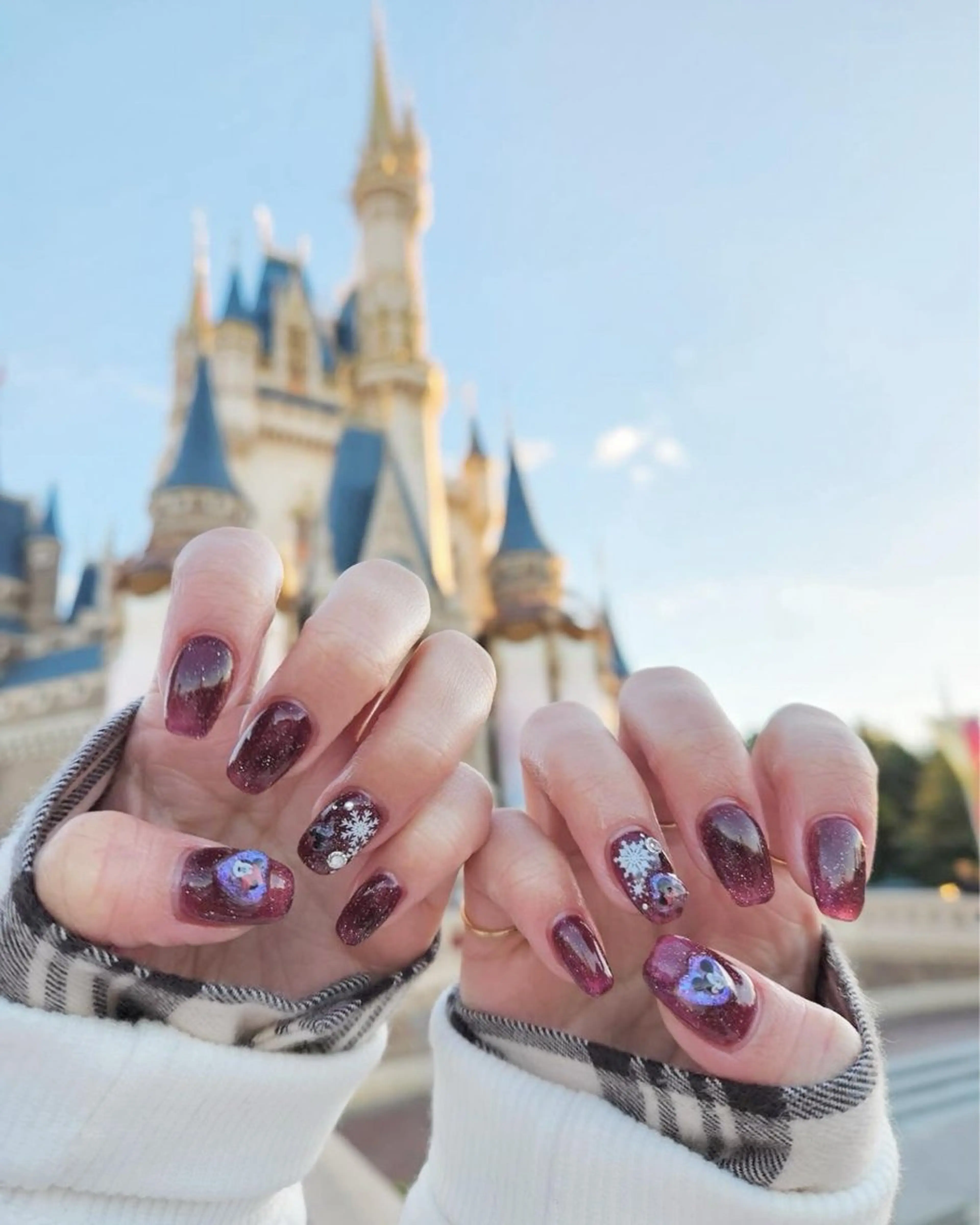 ネイル ハンドネイル junna のぞいてねのネイルデザイン