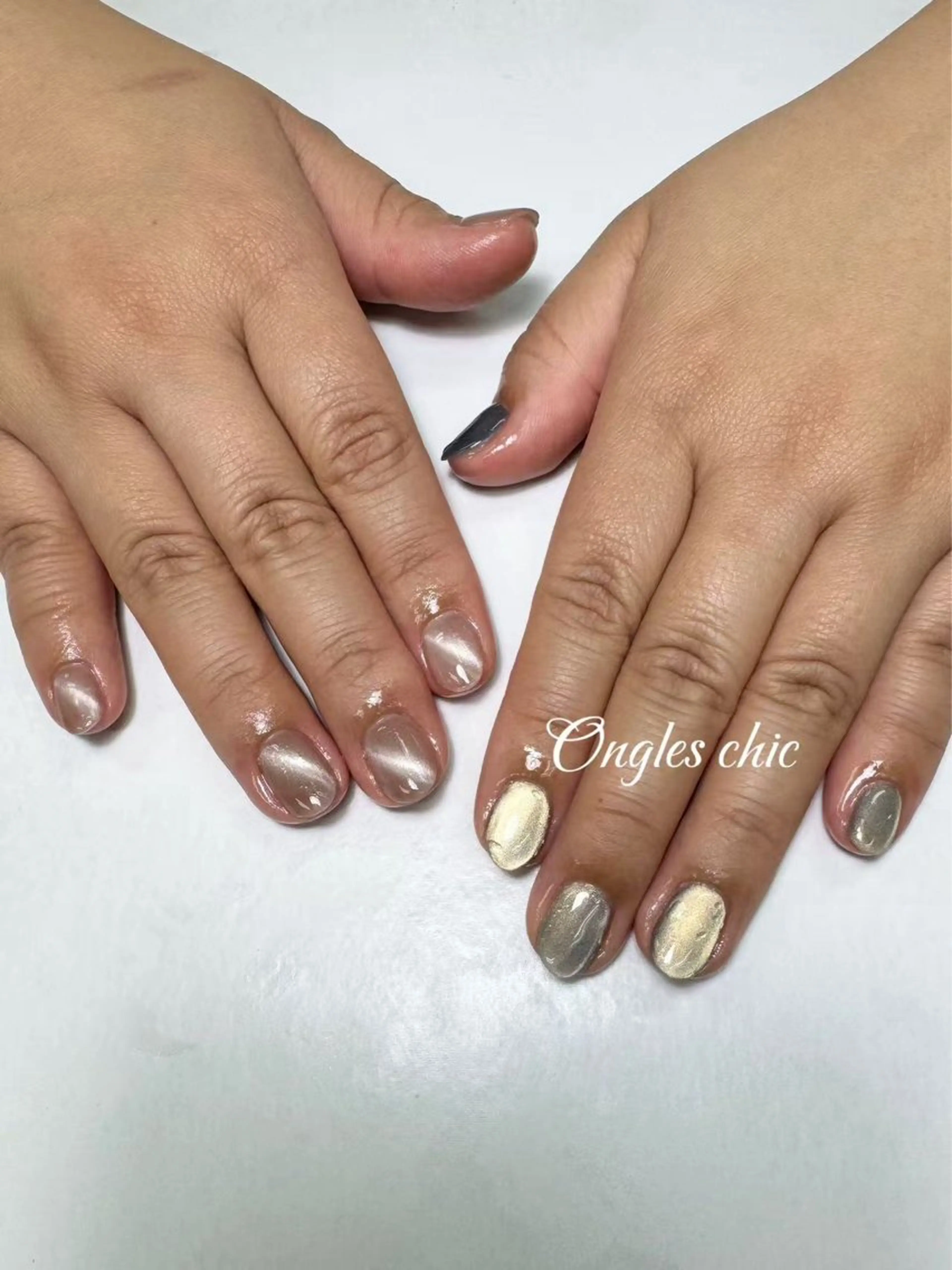 ネイル ハンドネイル ハンドケア ongles chicのネイルデザイン