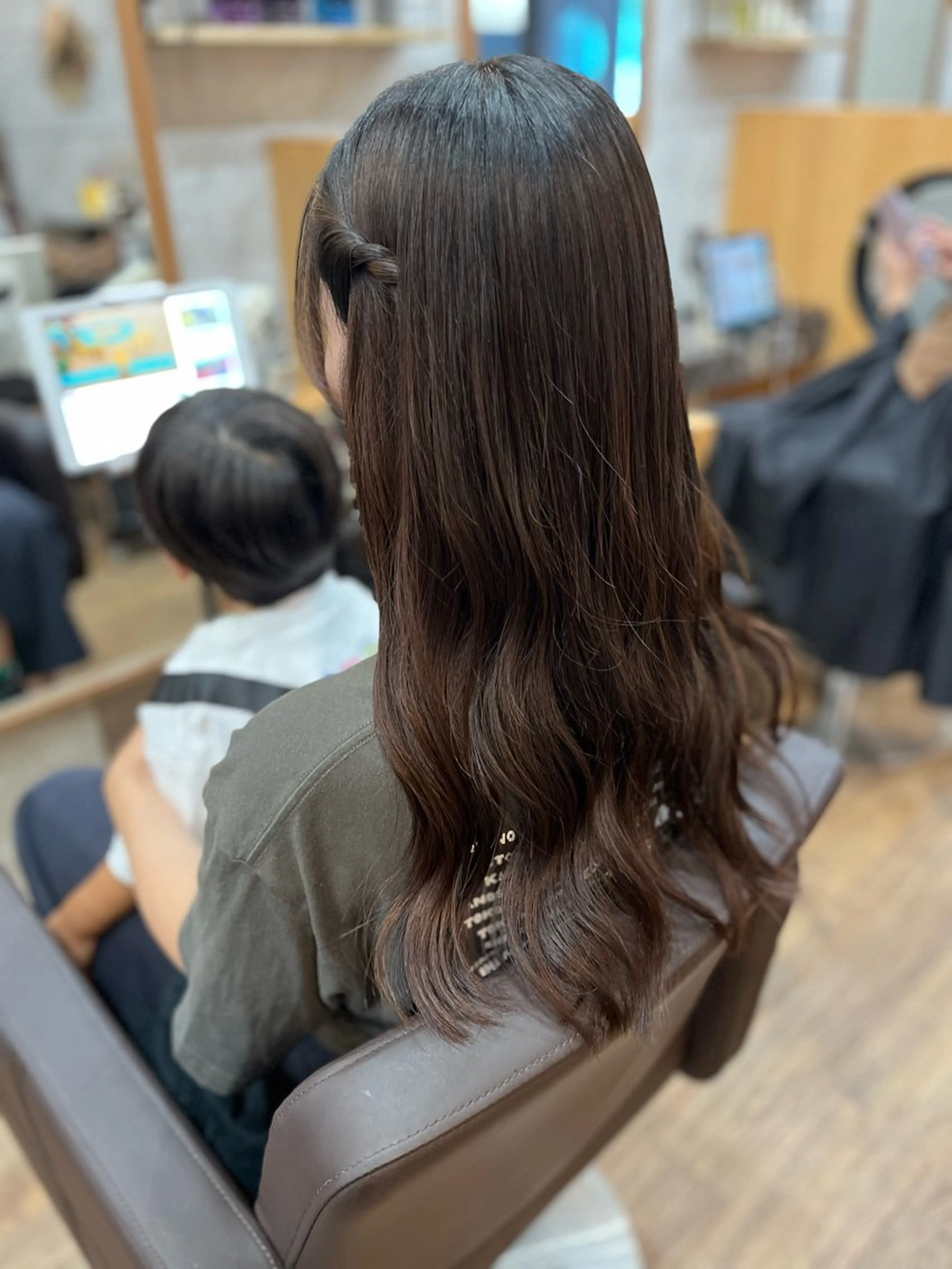 ロング olino【西田辺】 KAORIのヘアスタイル