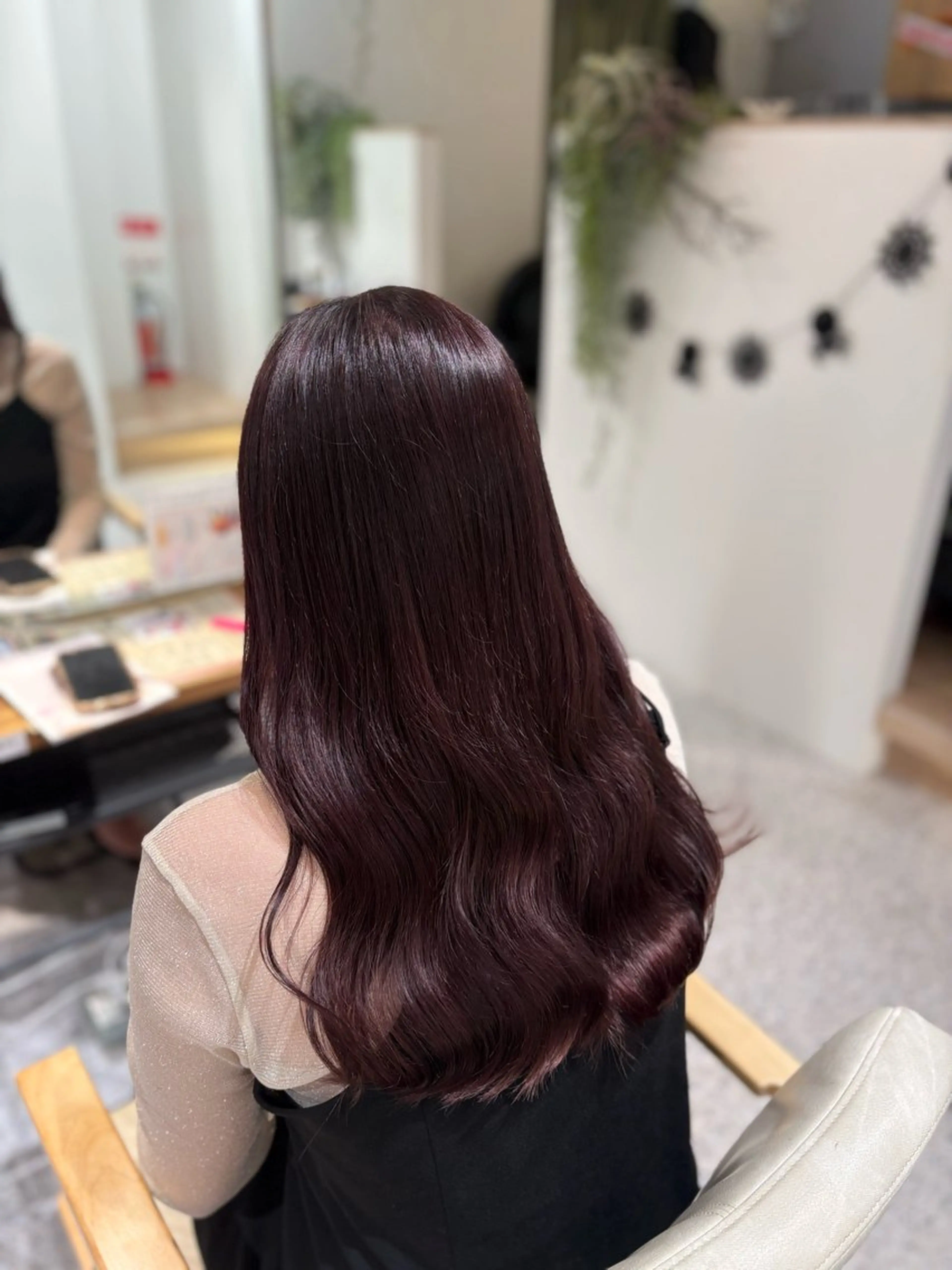 ロング カラー 艶カラー/マツエク 💖aika💖のヘアスタイル