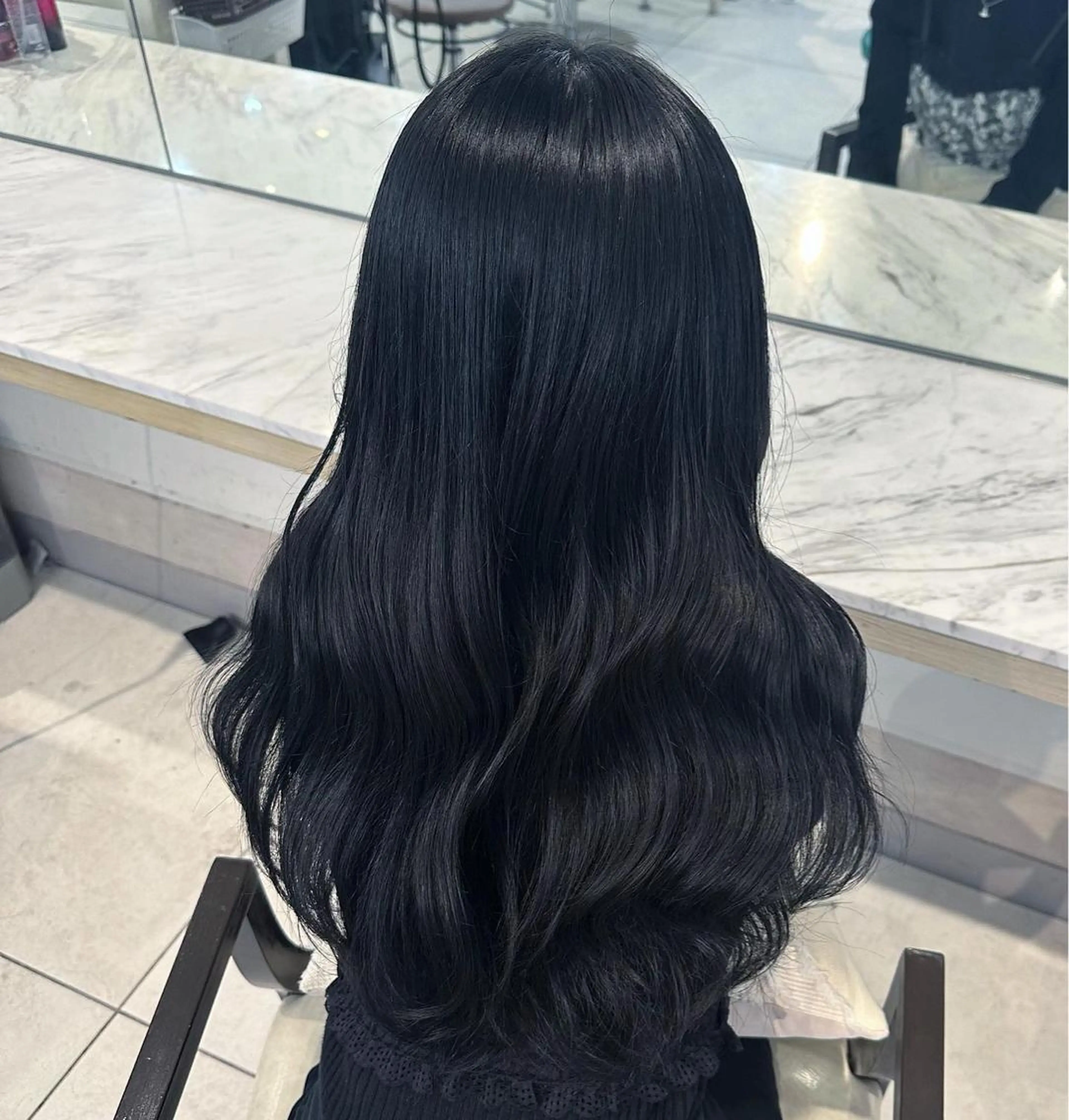 カット+イルミナカラーの写真