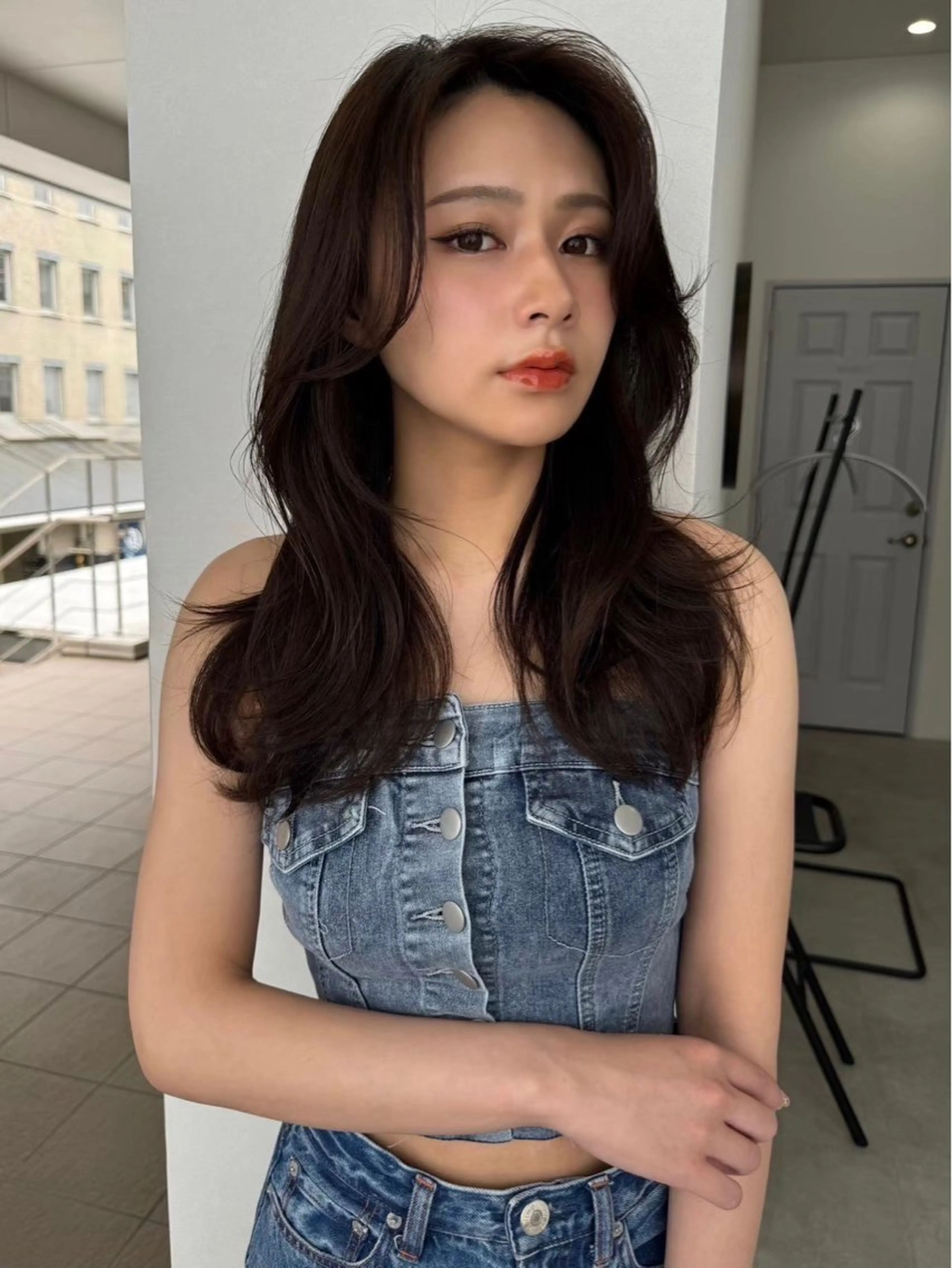 セミロング SOYON 岡山店所属・SOYON岡山/ 店長/NAOKIのヘアスタイル