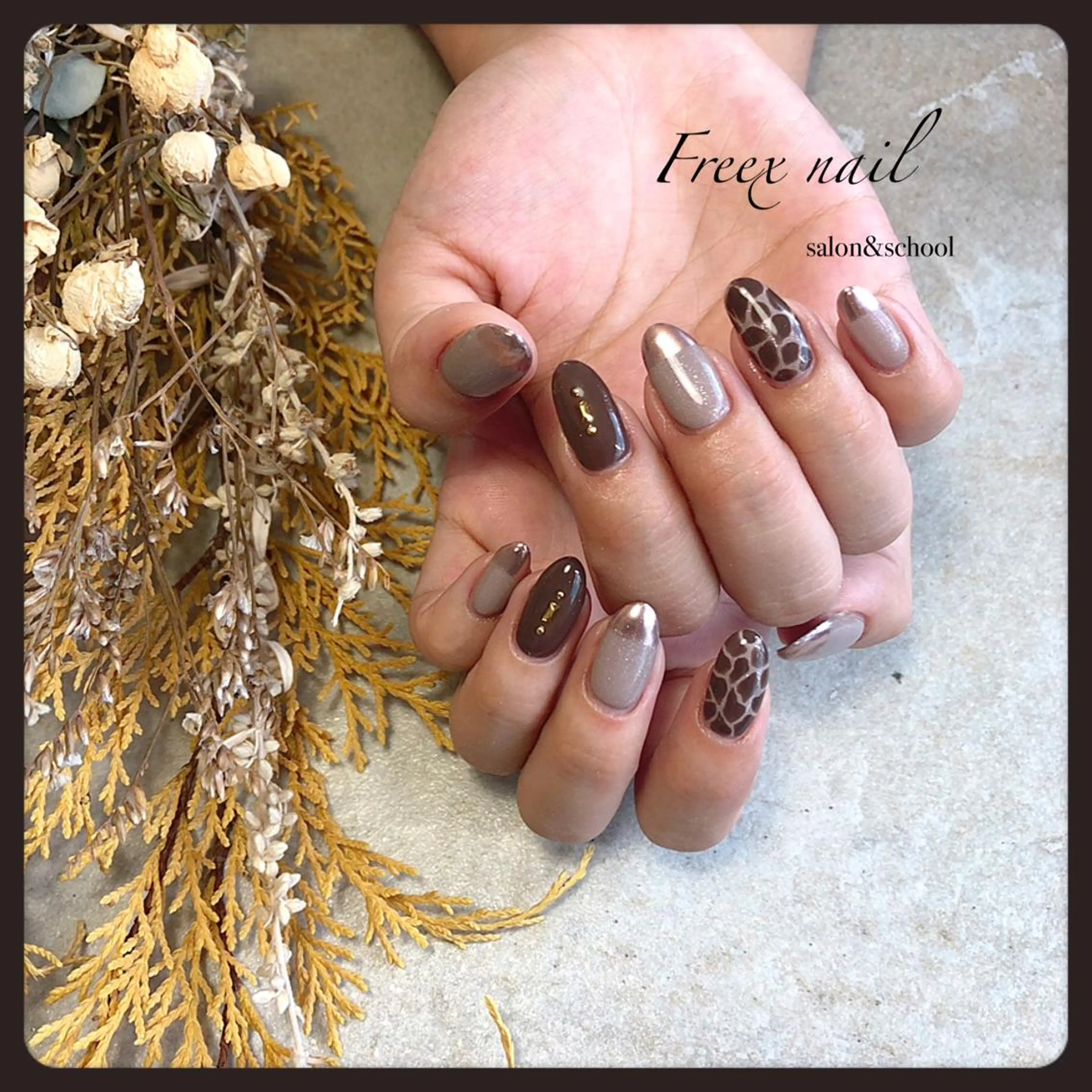 ネイル Freex nail所属・freex nail /ニュアンス/個性派のネイルデザイン