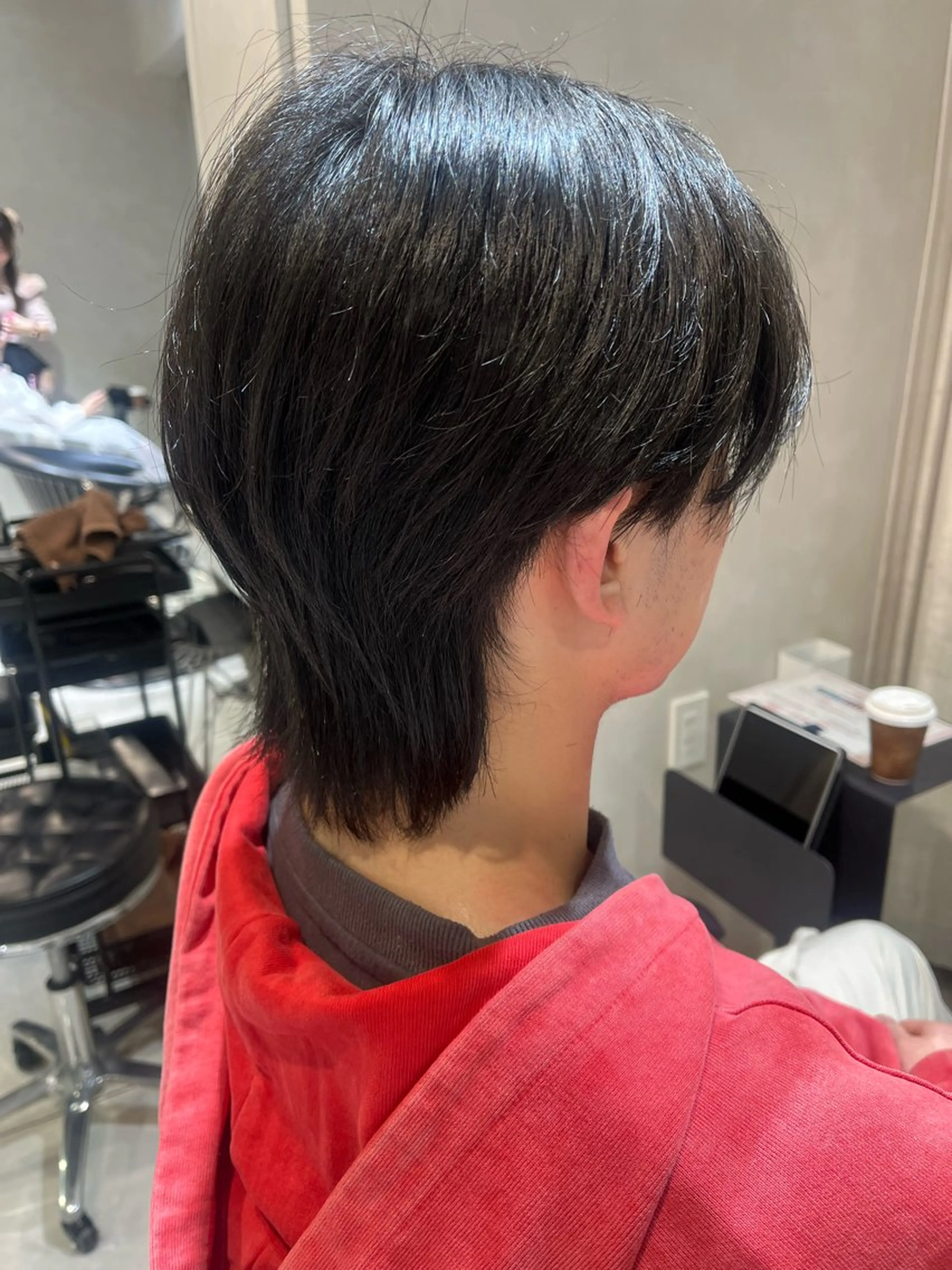 メンズ カット メンズセンターパート 🇰🇷wakanaのヘアスタイル