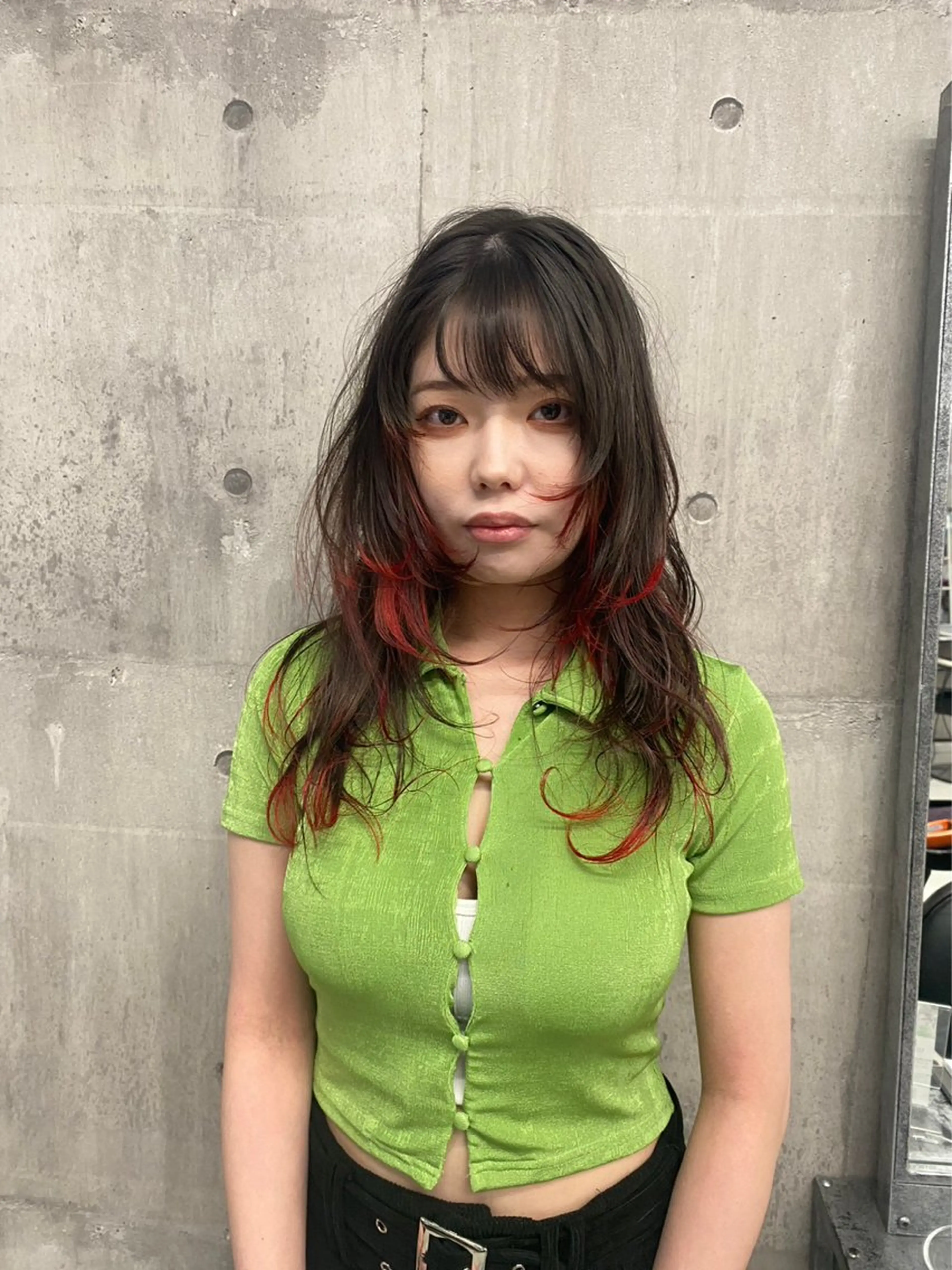 ロング カラー ハイトーンレイヤー 🦋🌷Shuriのヘアスタイル