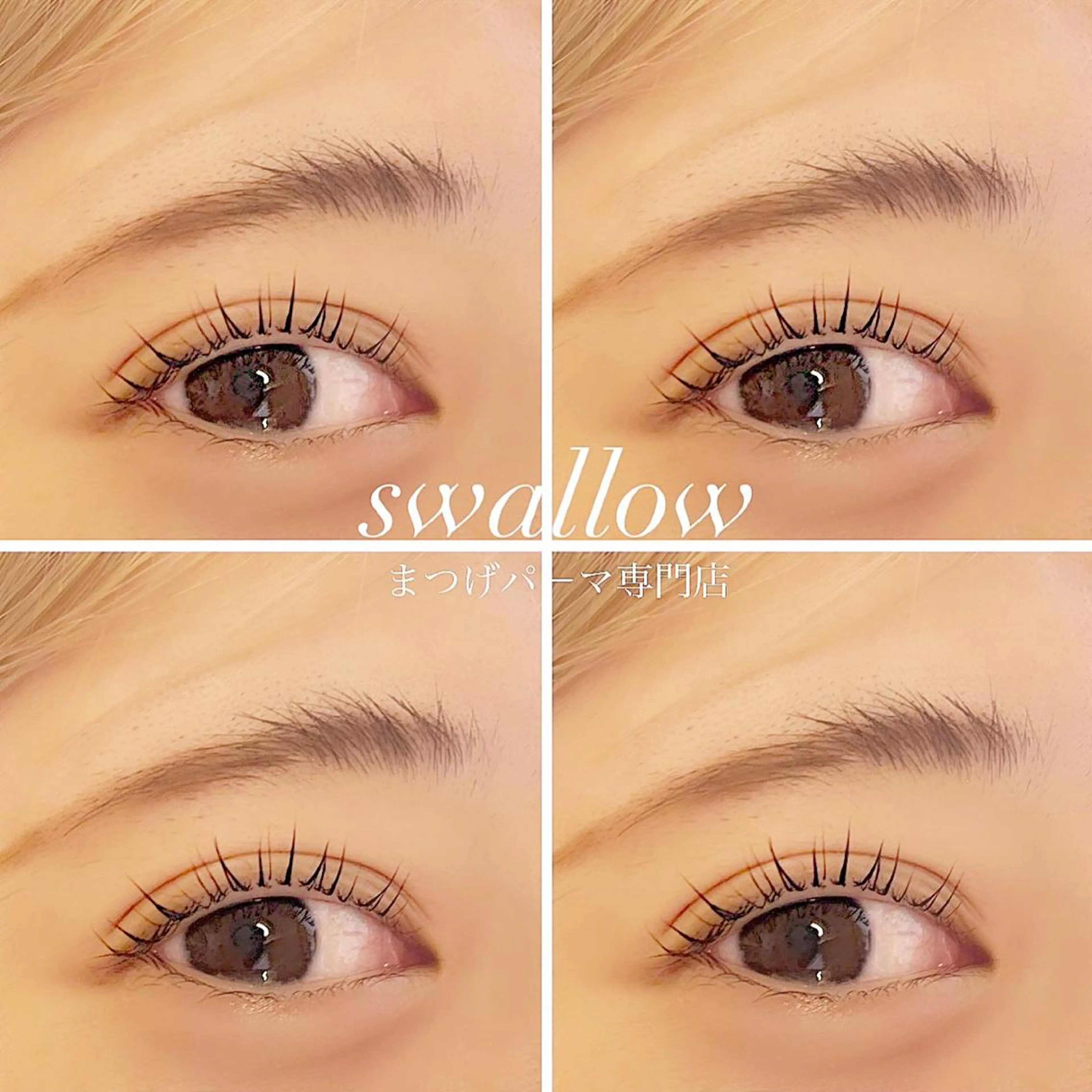 マツエク・マツパ Swallow 広島店のマツエク・マツパデザイン