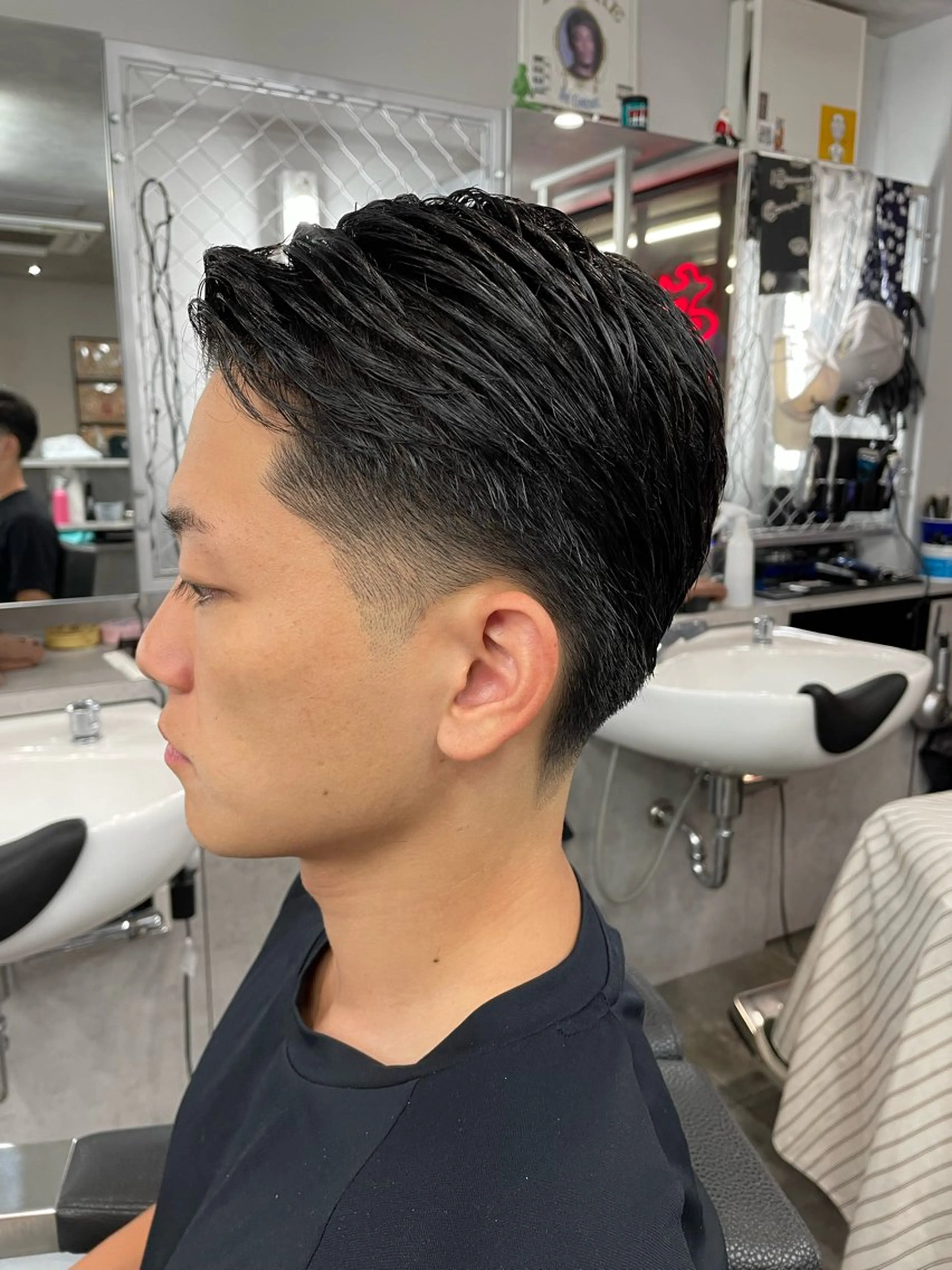 ショート メンズ FADE&LINE登戸店所属・🔥メンズ専門 美容師🔥 柳澤陵心のヘアスタイル