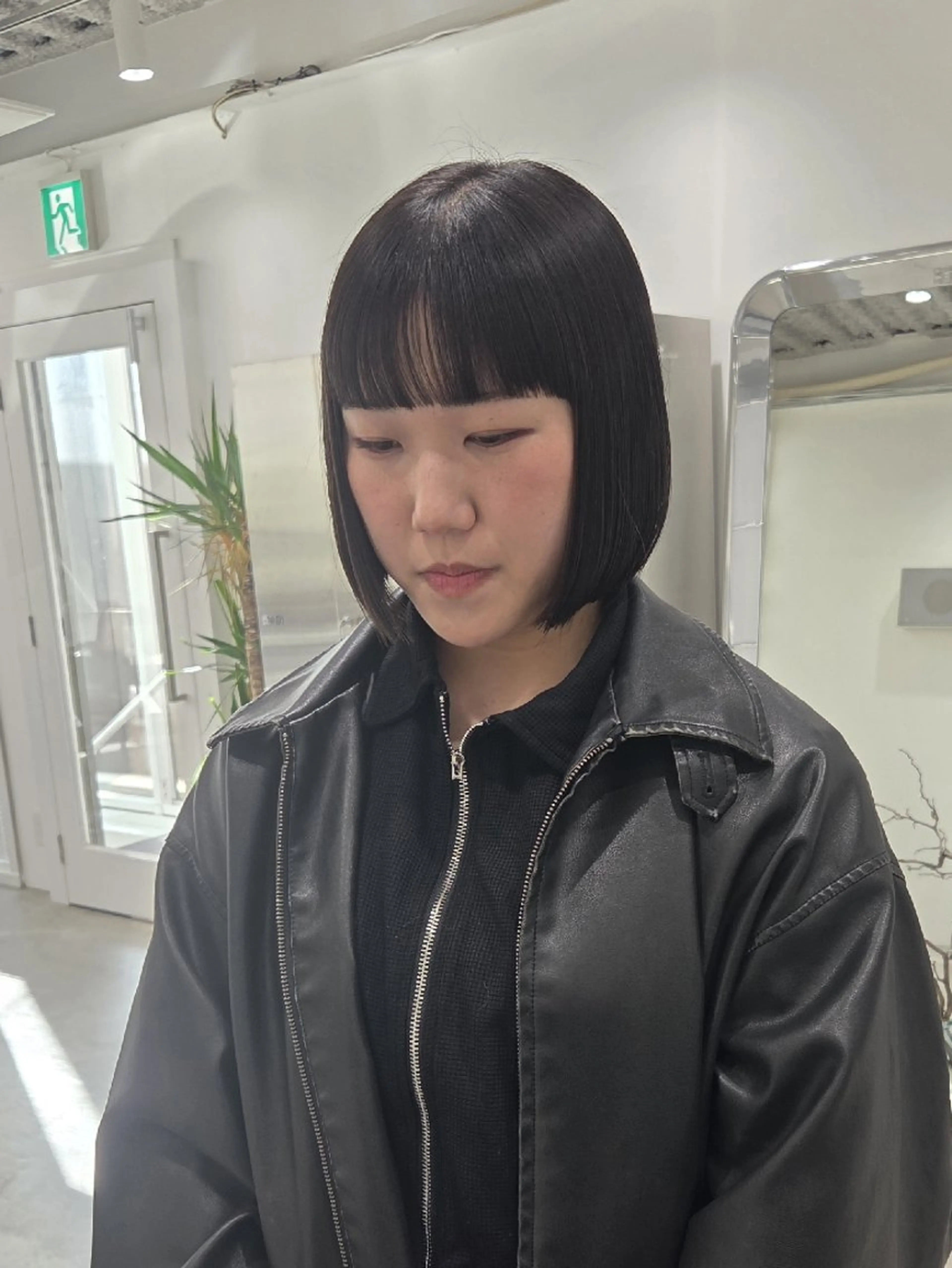 ショート 前下がりボブ ボブ 小顔カット カット ill 天神大名所属・YOKUTO 前下りボブ/レイヤーのヘアスタイル