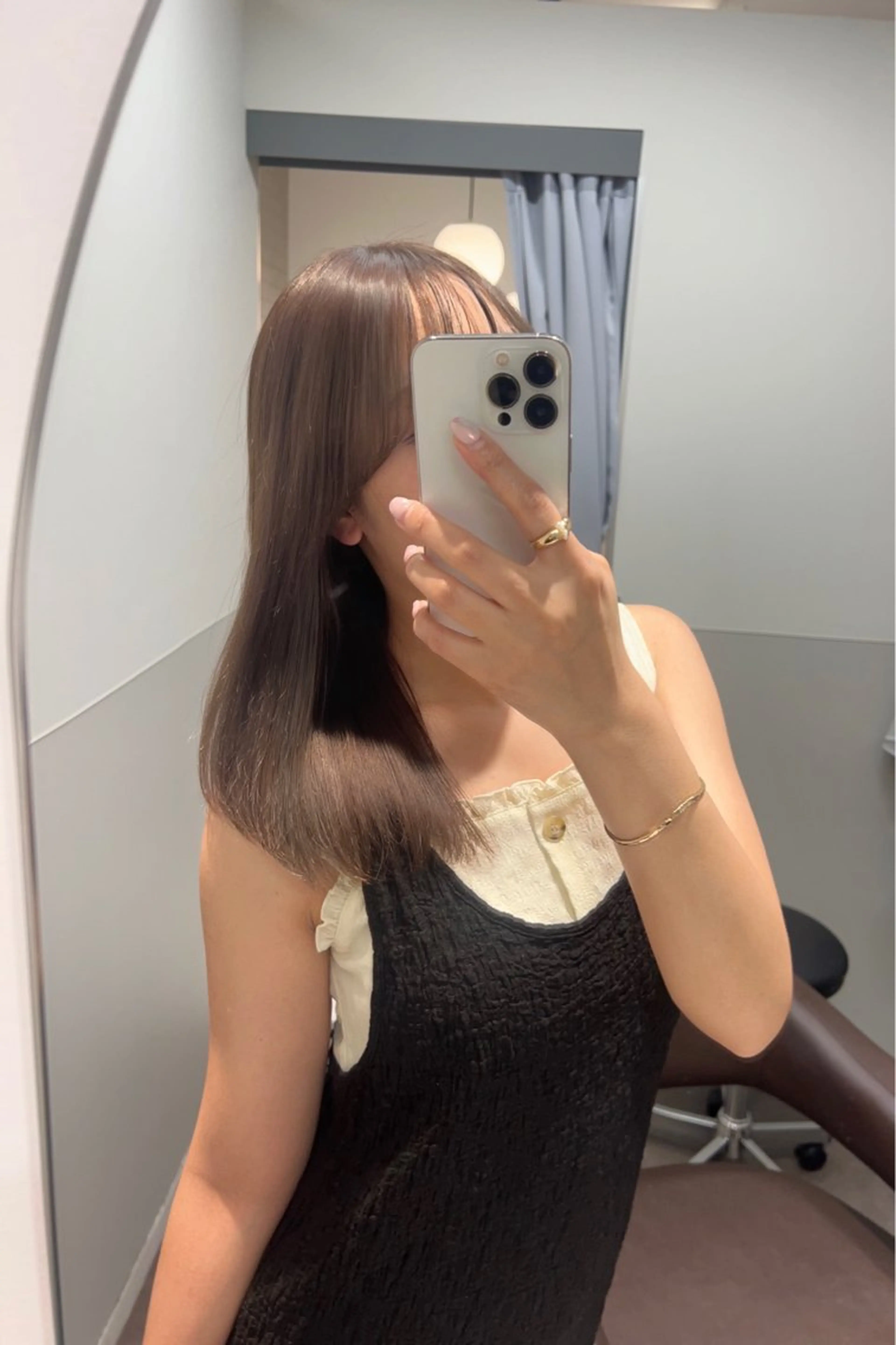 ミディアム 韓国モテhair🍑 momoのヘアスタイル